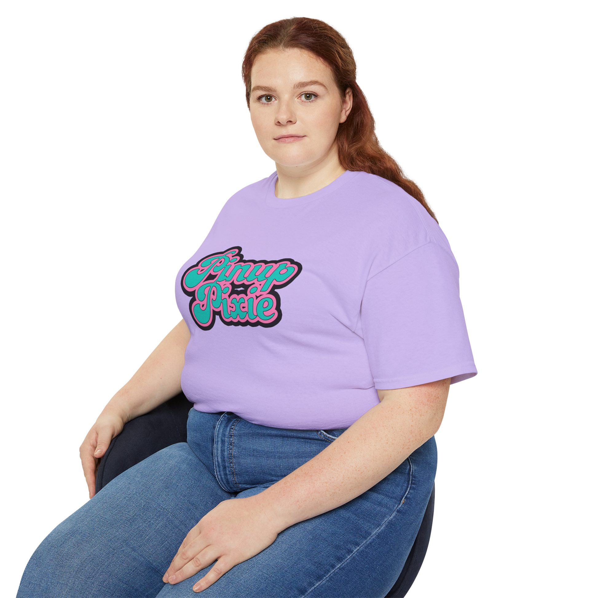 Purple Unisex Pinup Pixie Tee