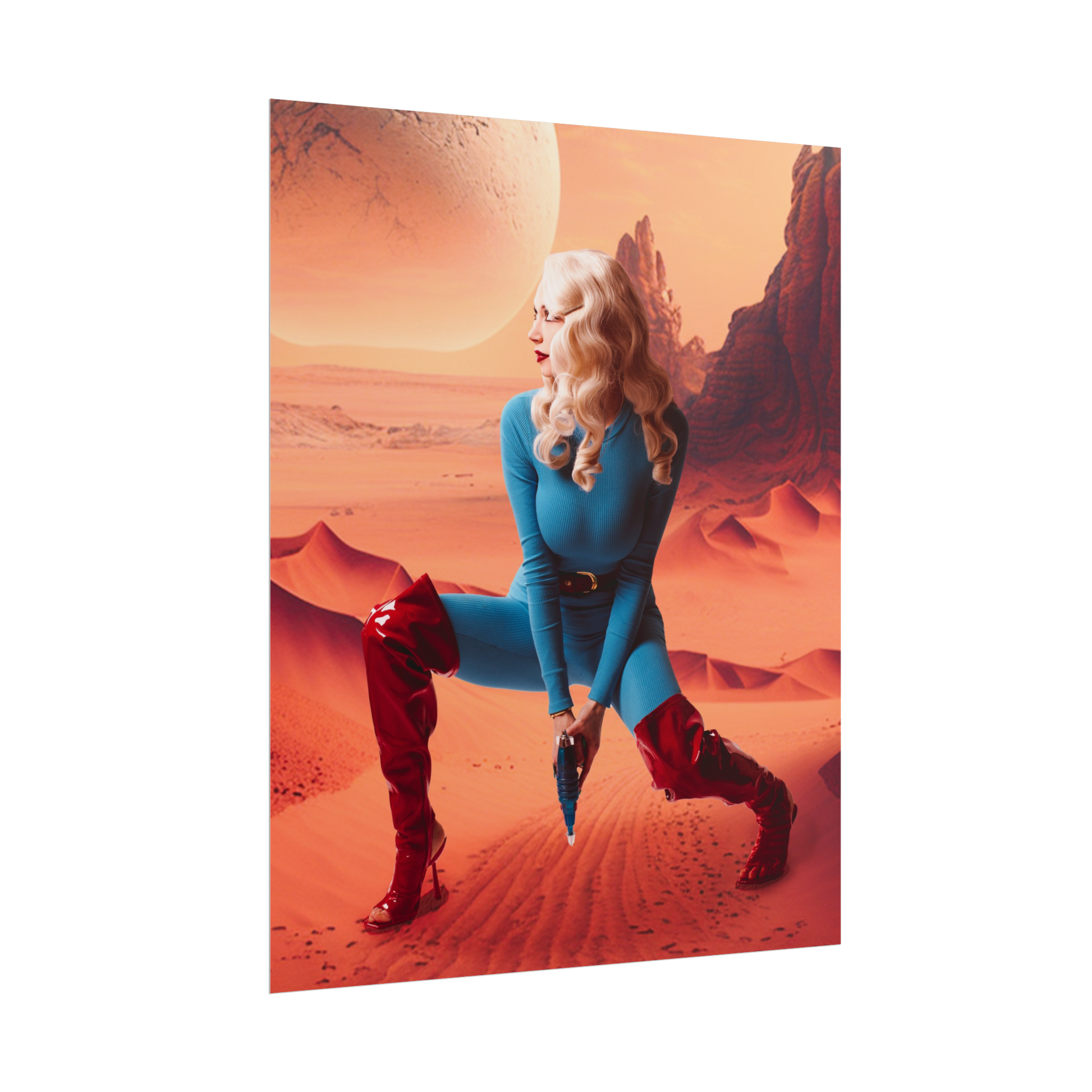 Venus on Mars Poster Print