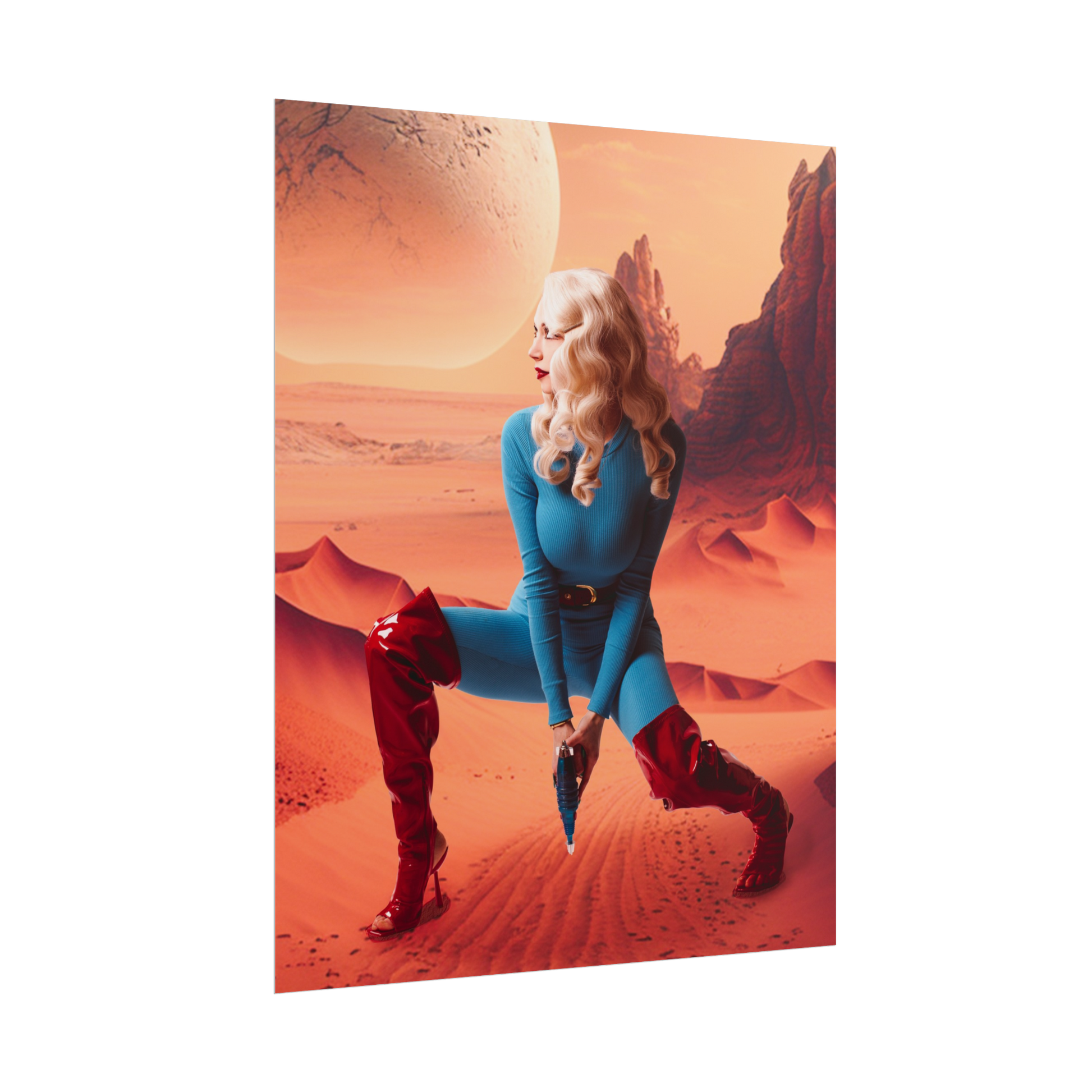 Venus on Mars Poster Print