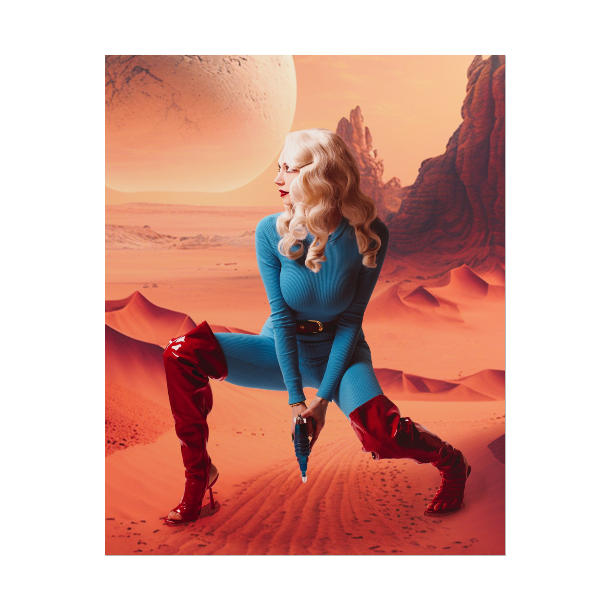 Venus on Mars Poster Print