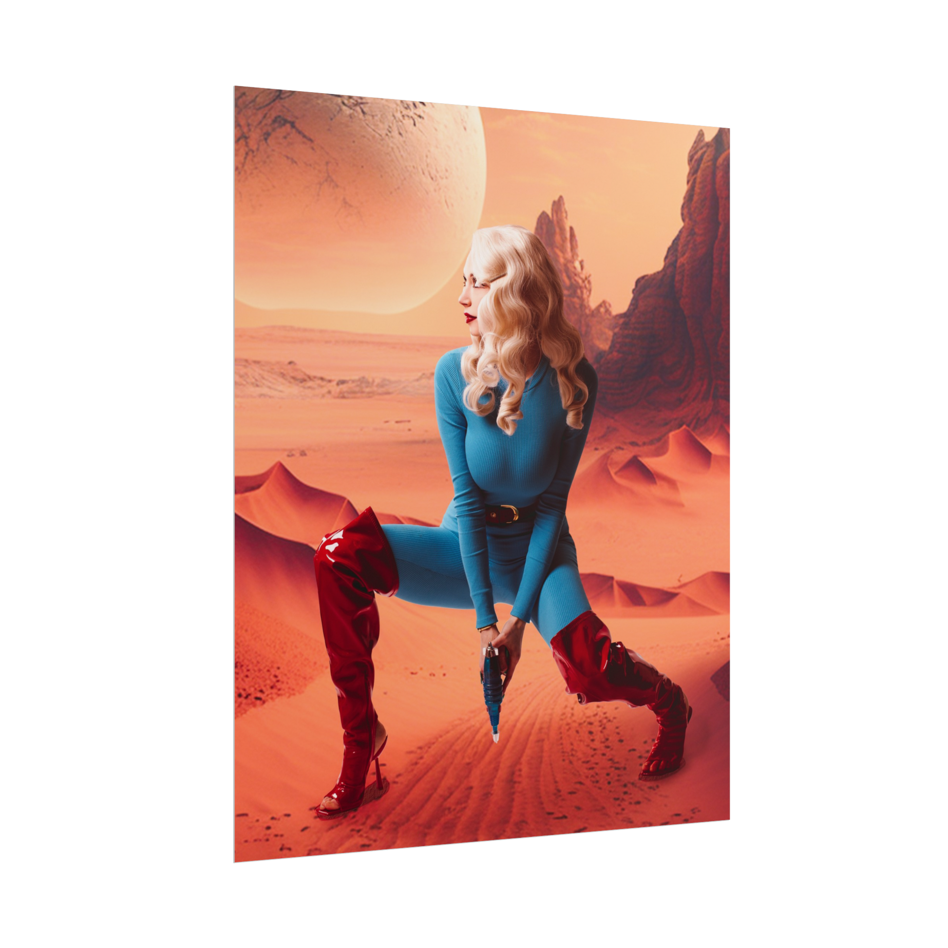 Venus on Mars Poster Print