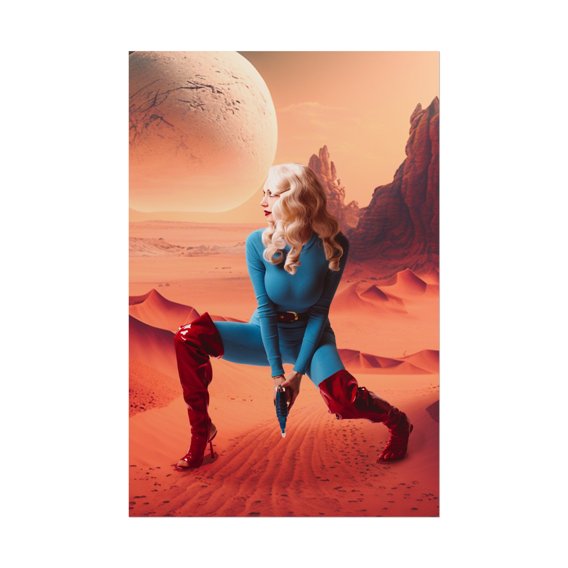 Venus on Mars Poster Print