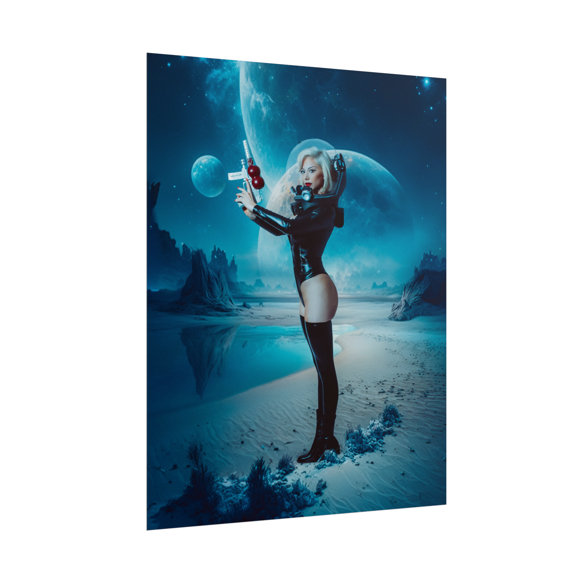 Galactic Outlaw Poster Print