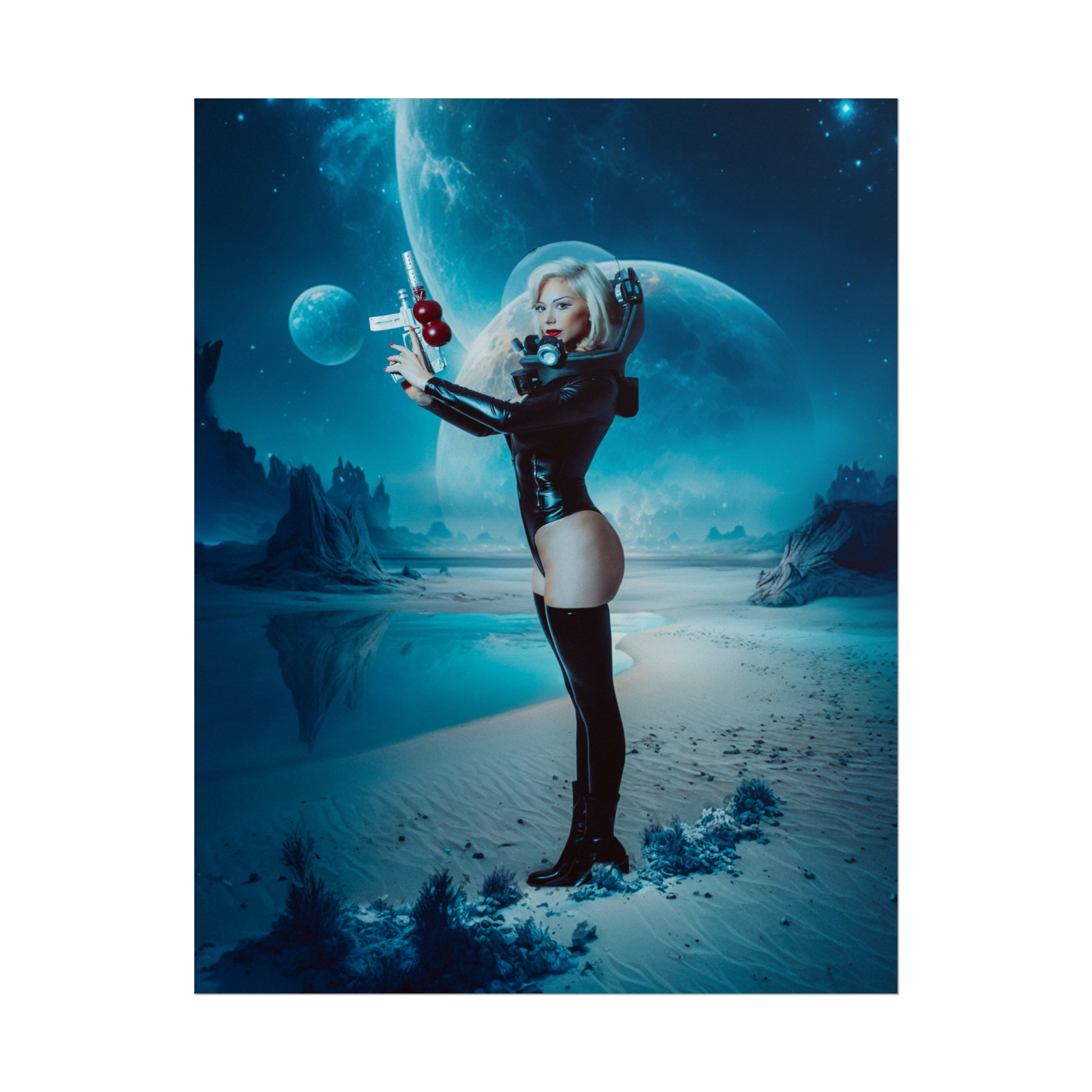 Galactic Outlaw Poster Print