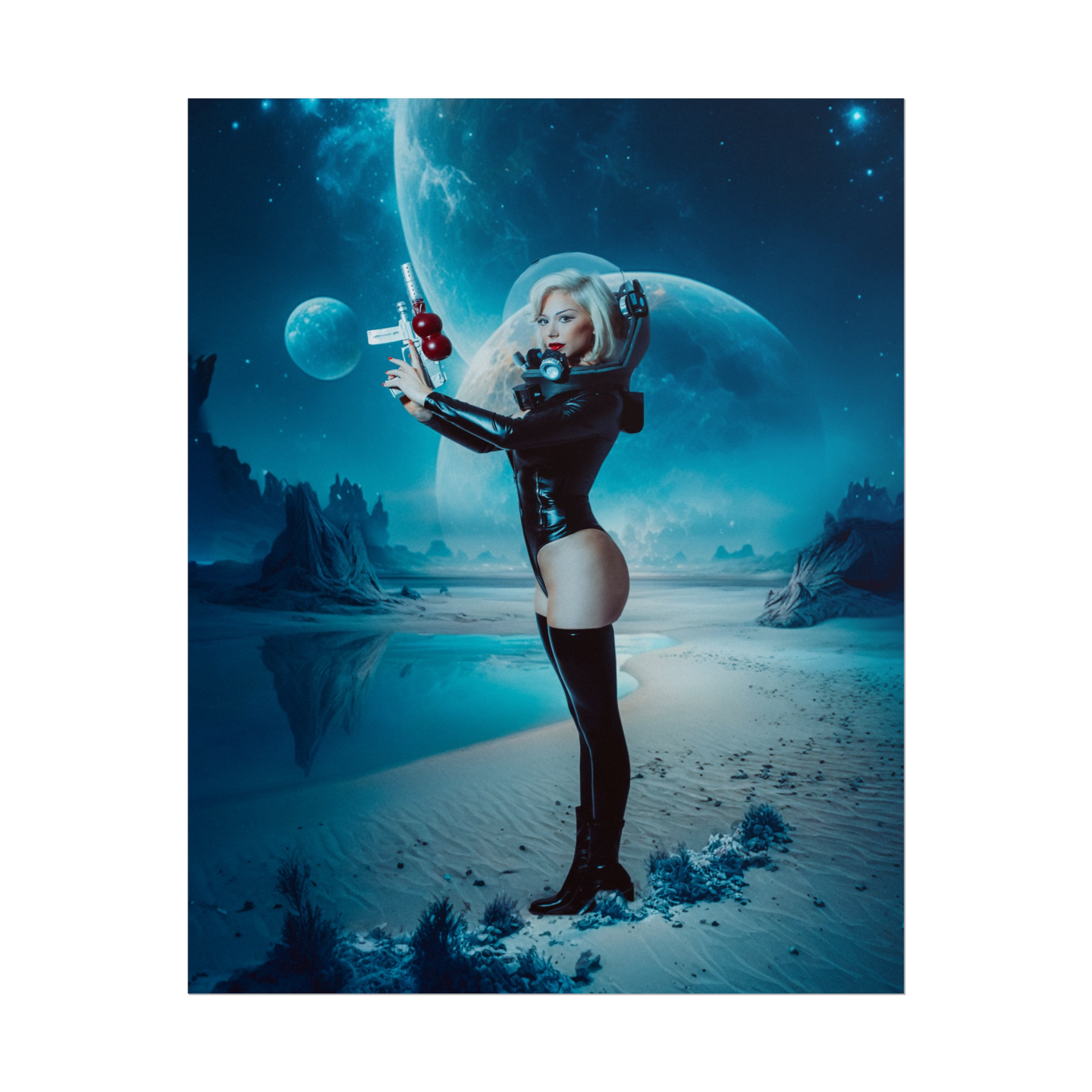Galactic Outlaw Poster Print