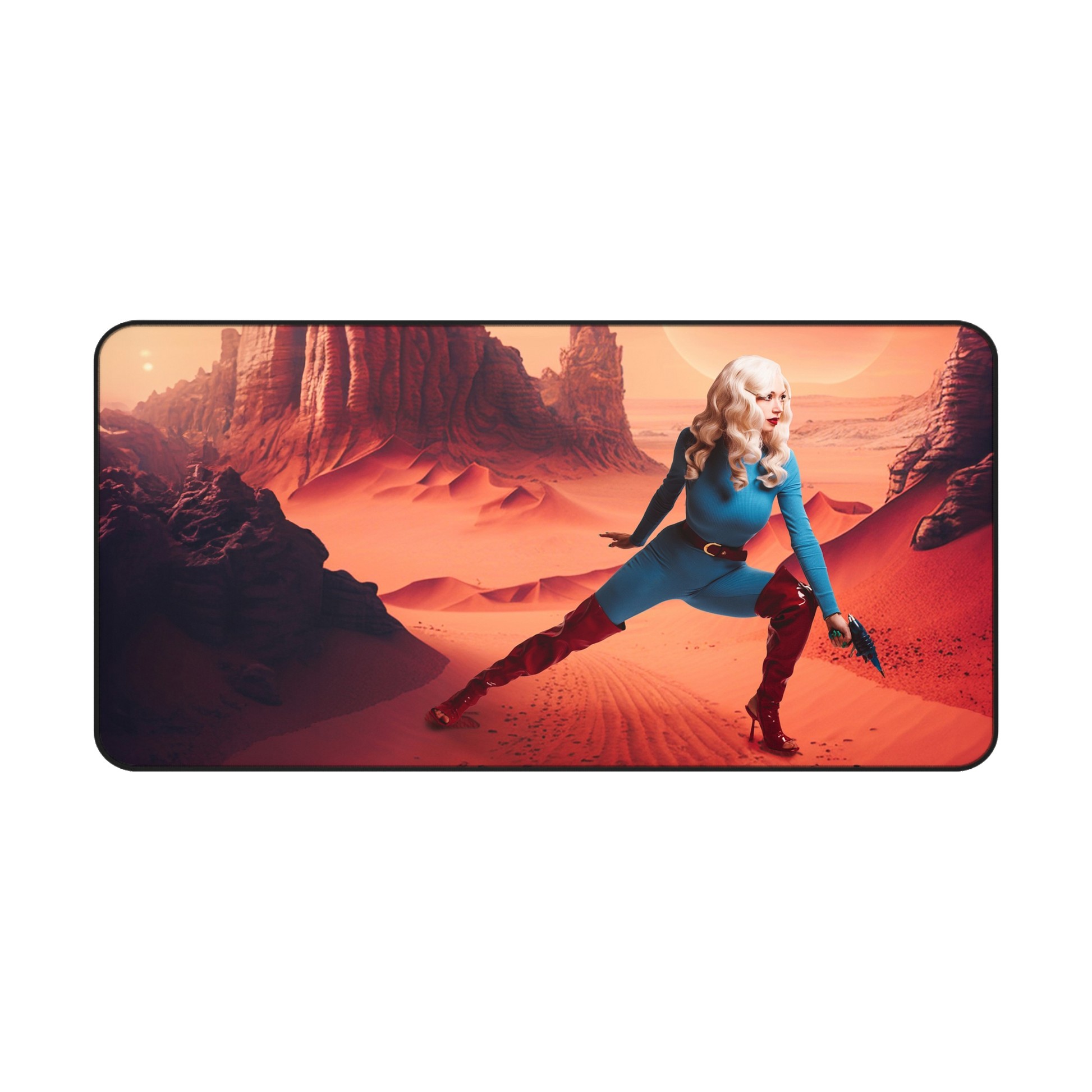 Venus on Mars Desk Mat
