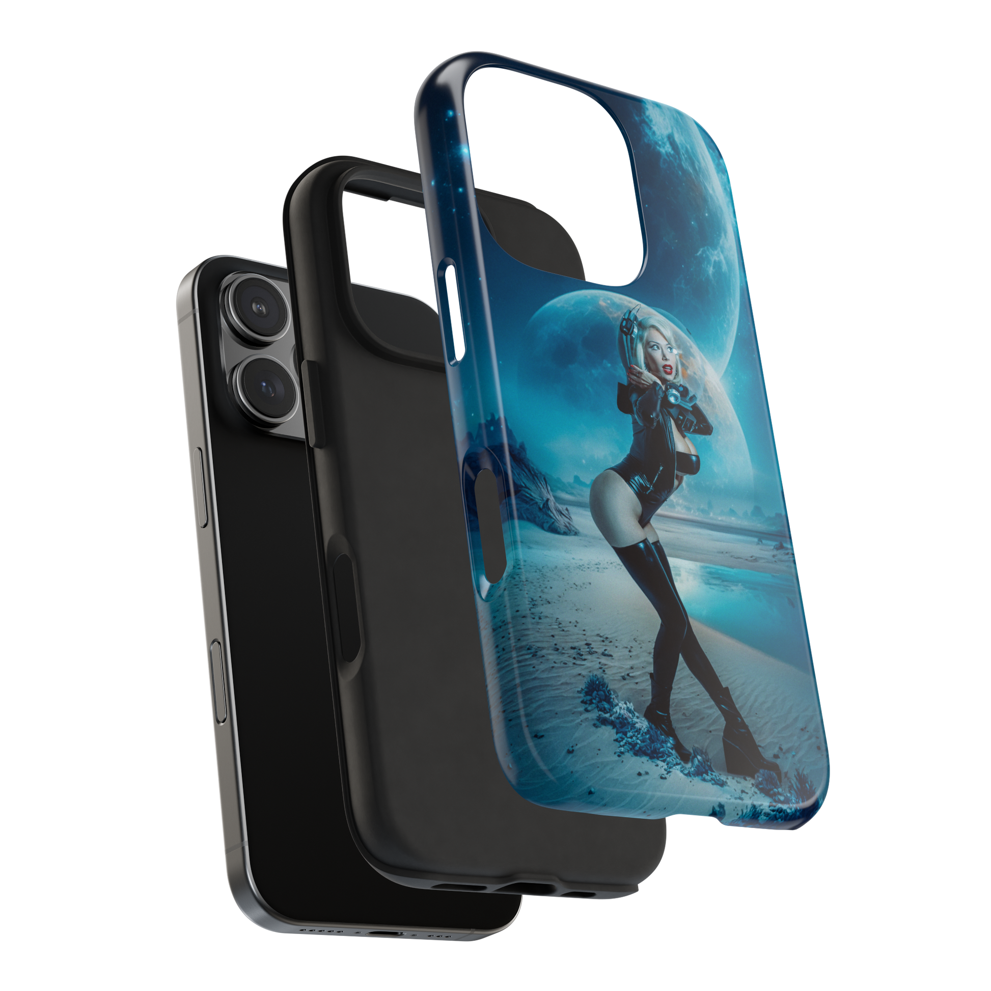 Galactic Outlaw Caught Phone Case