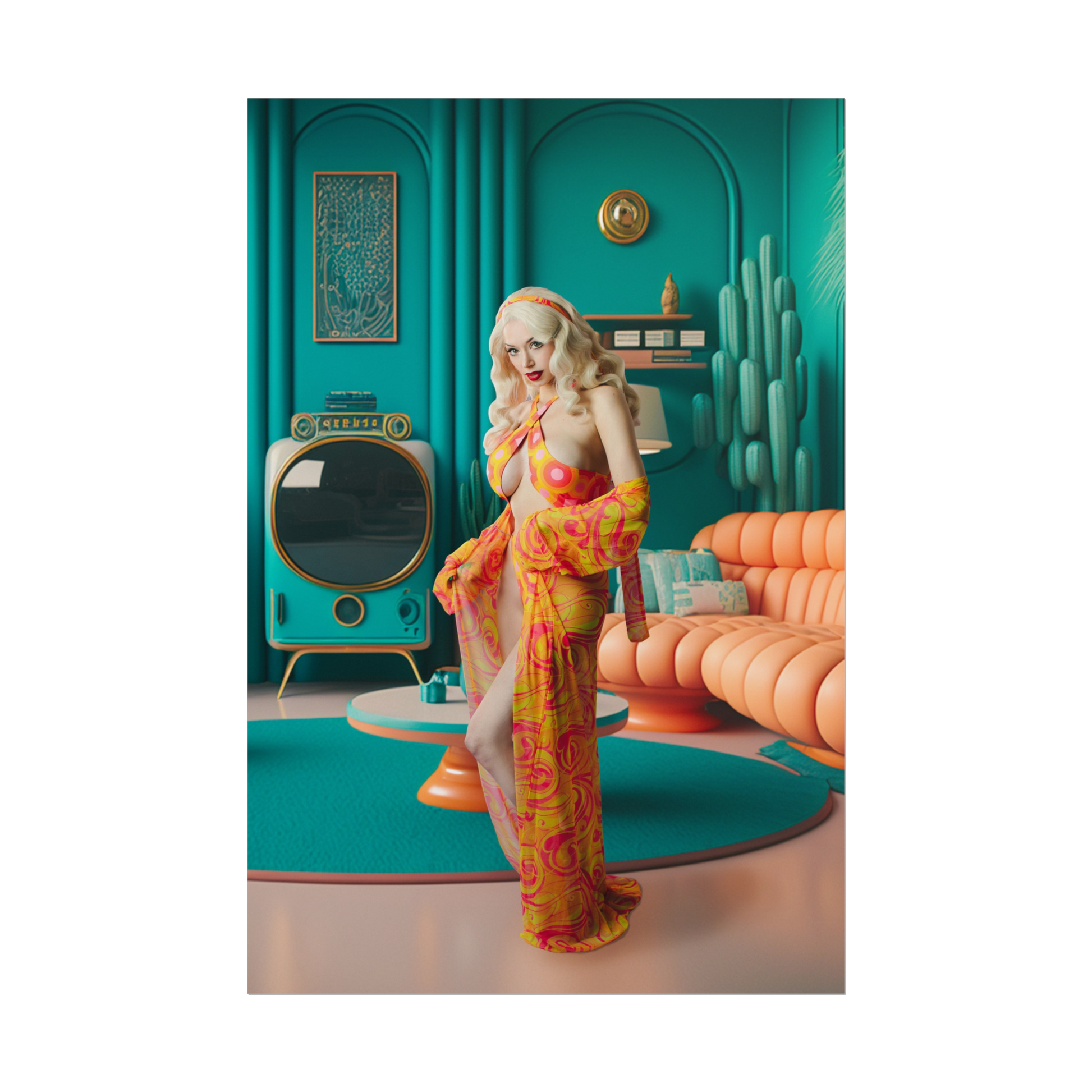 70s Pixie Poster Print