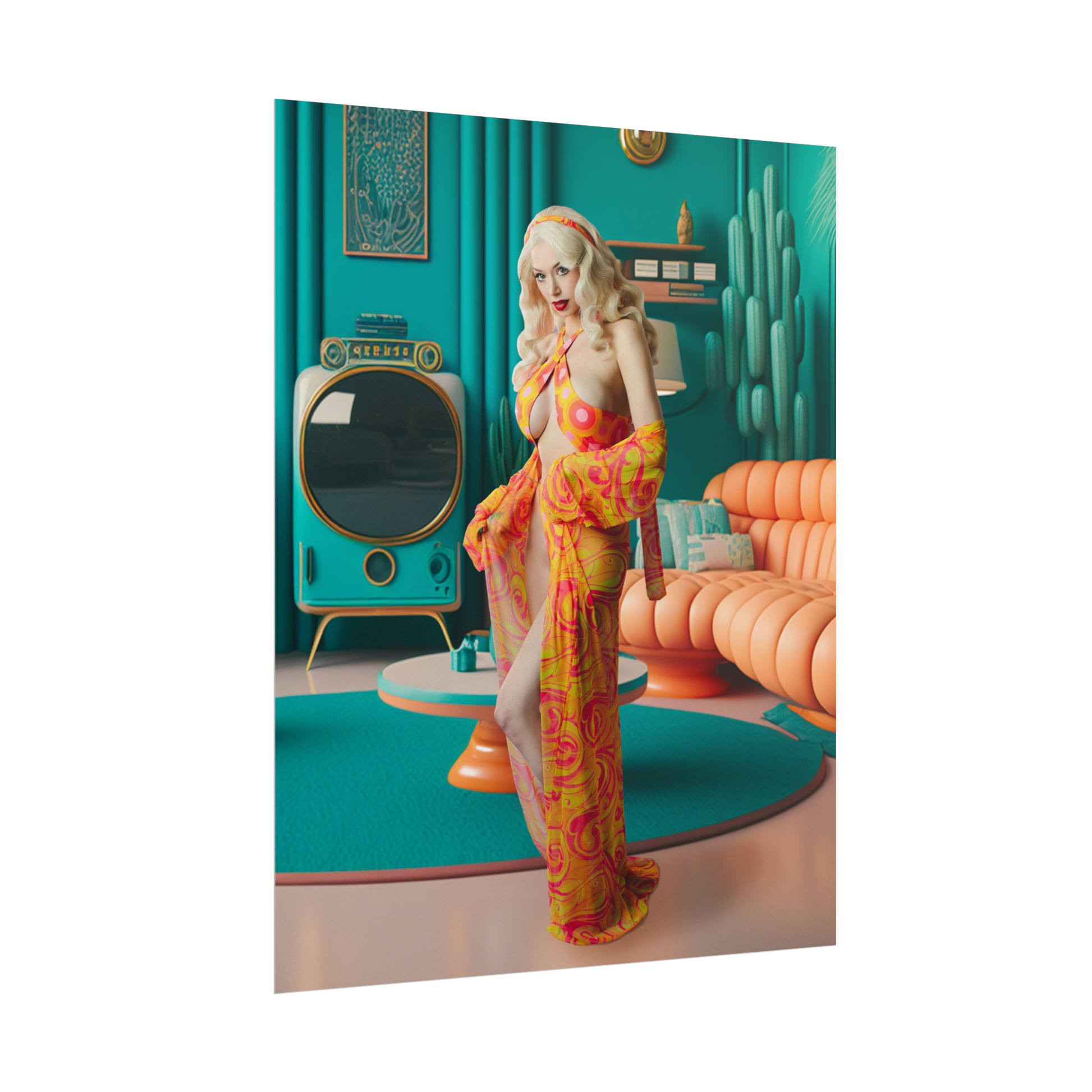 70s Pixie Poster Print