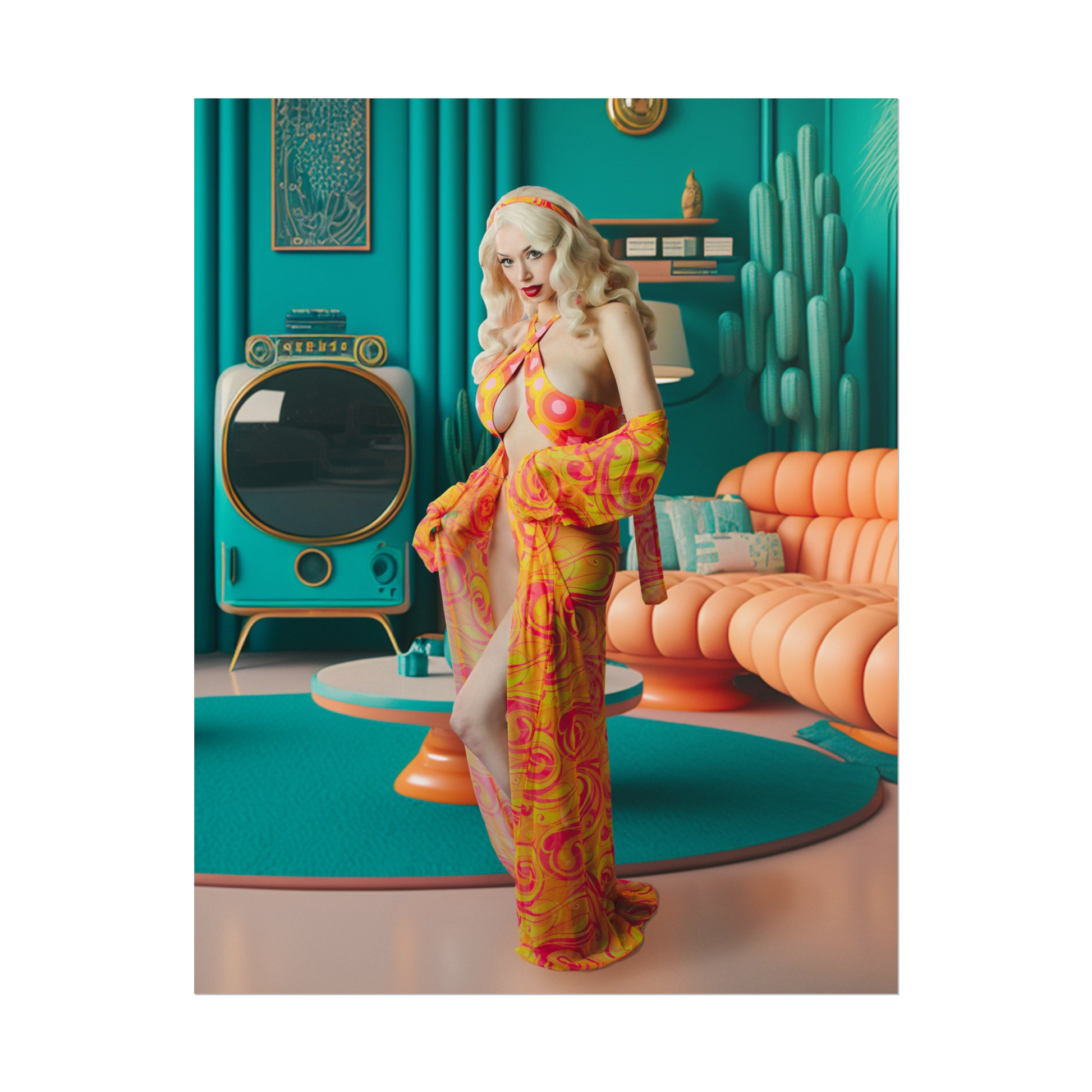 70s Pixie Poster Print
