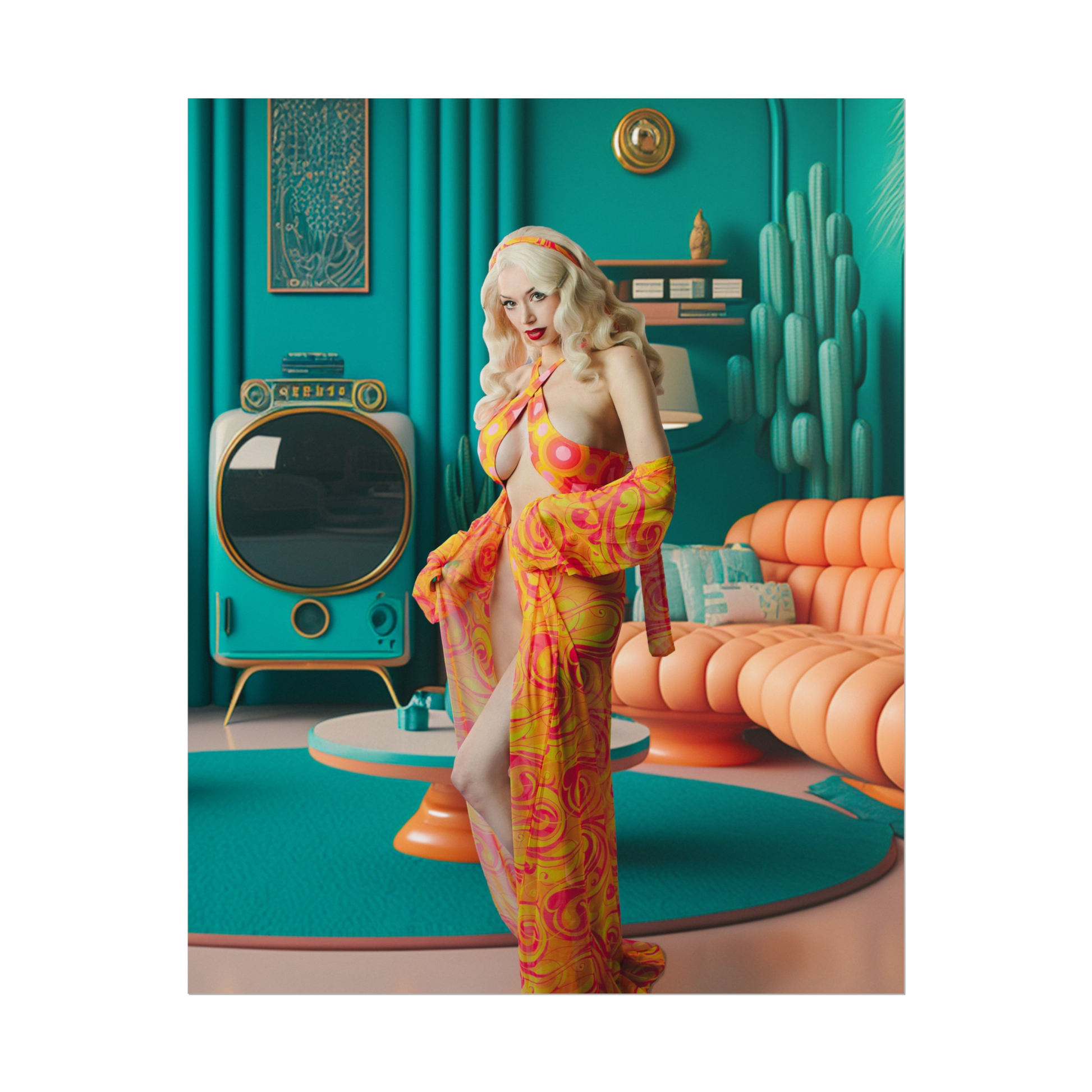70s Pixie Poster Print