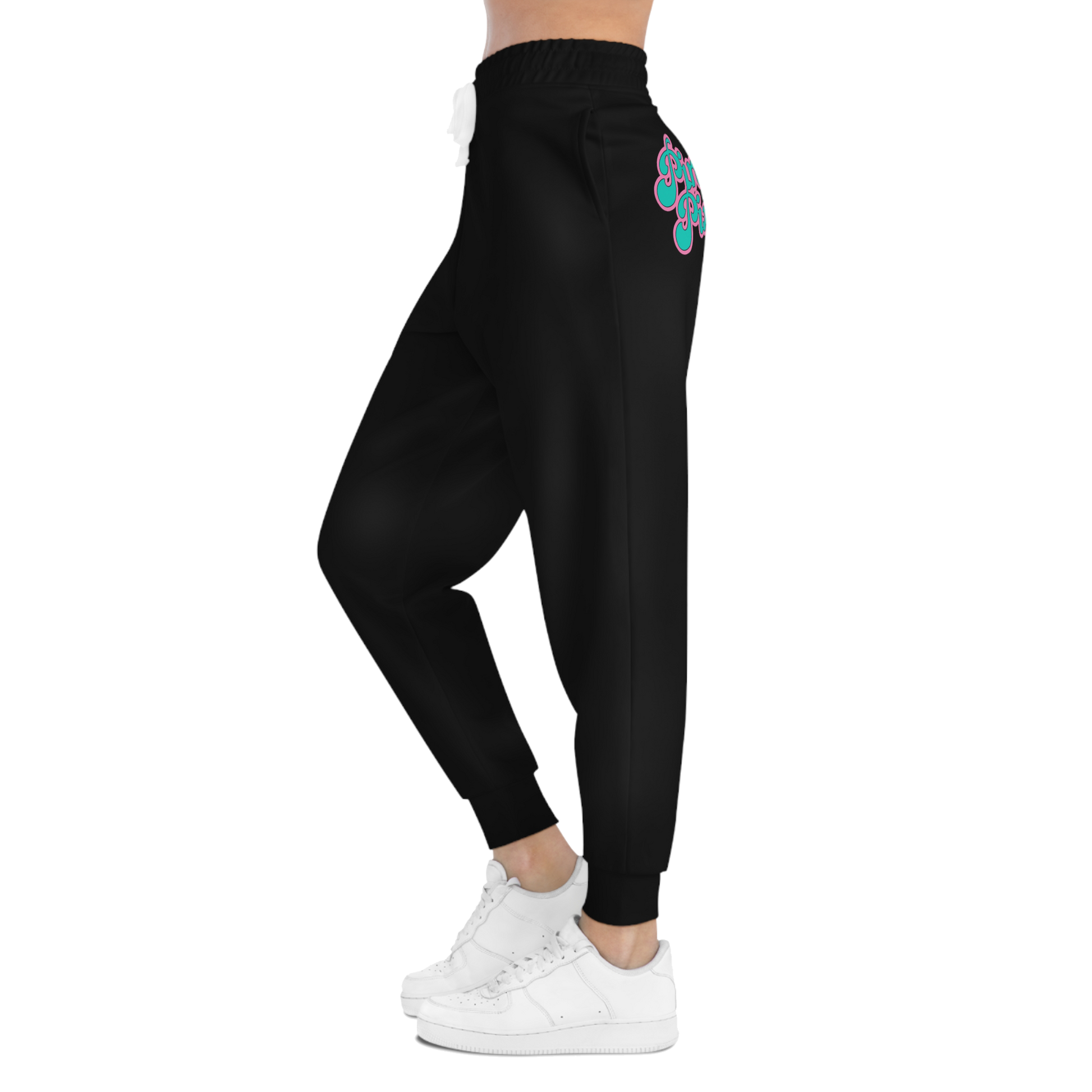 Black Athletic Pixie Joggers