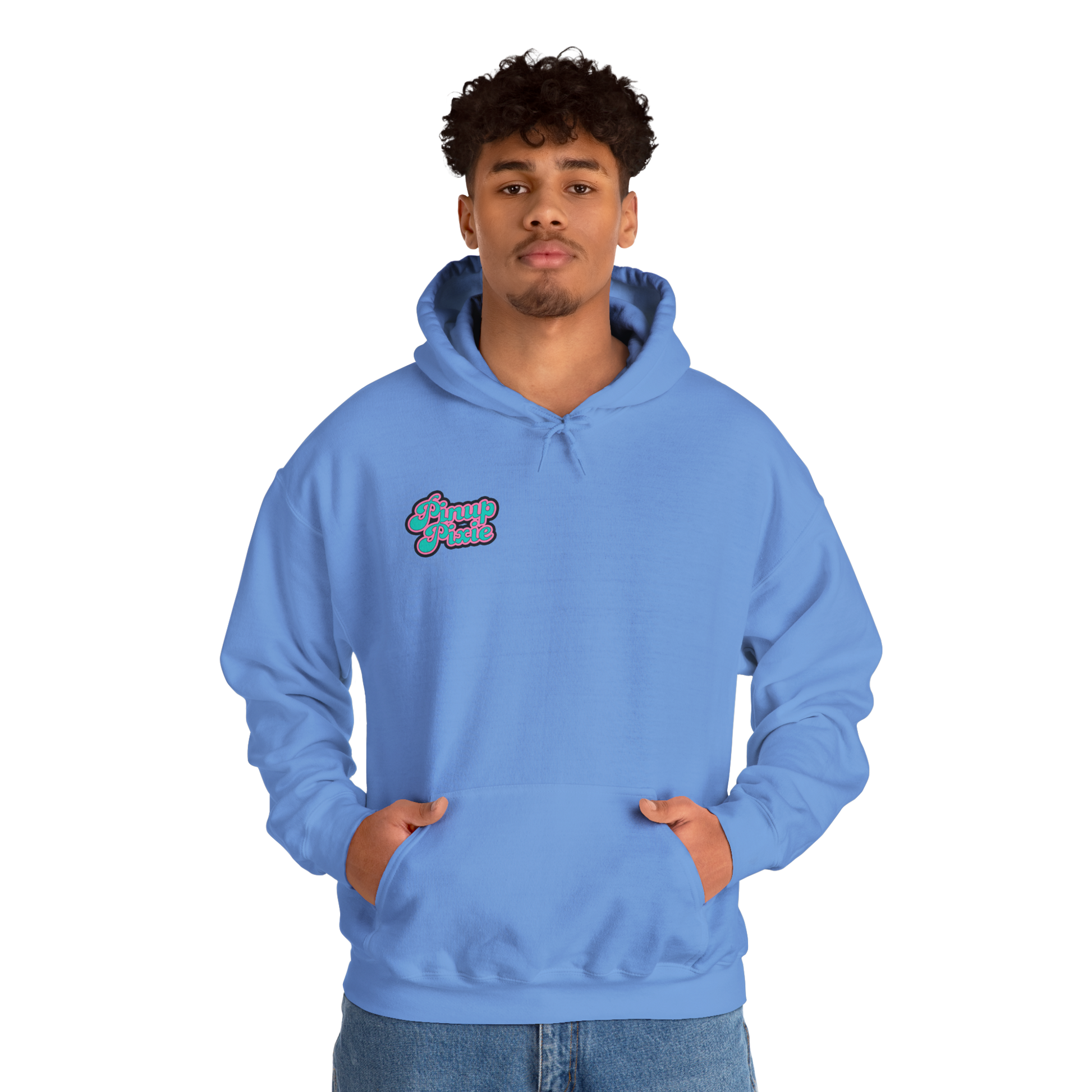 Blue Pinup Pixie Hoodie