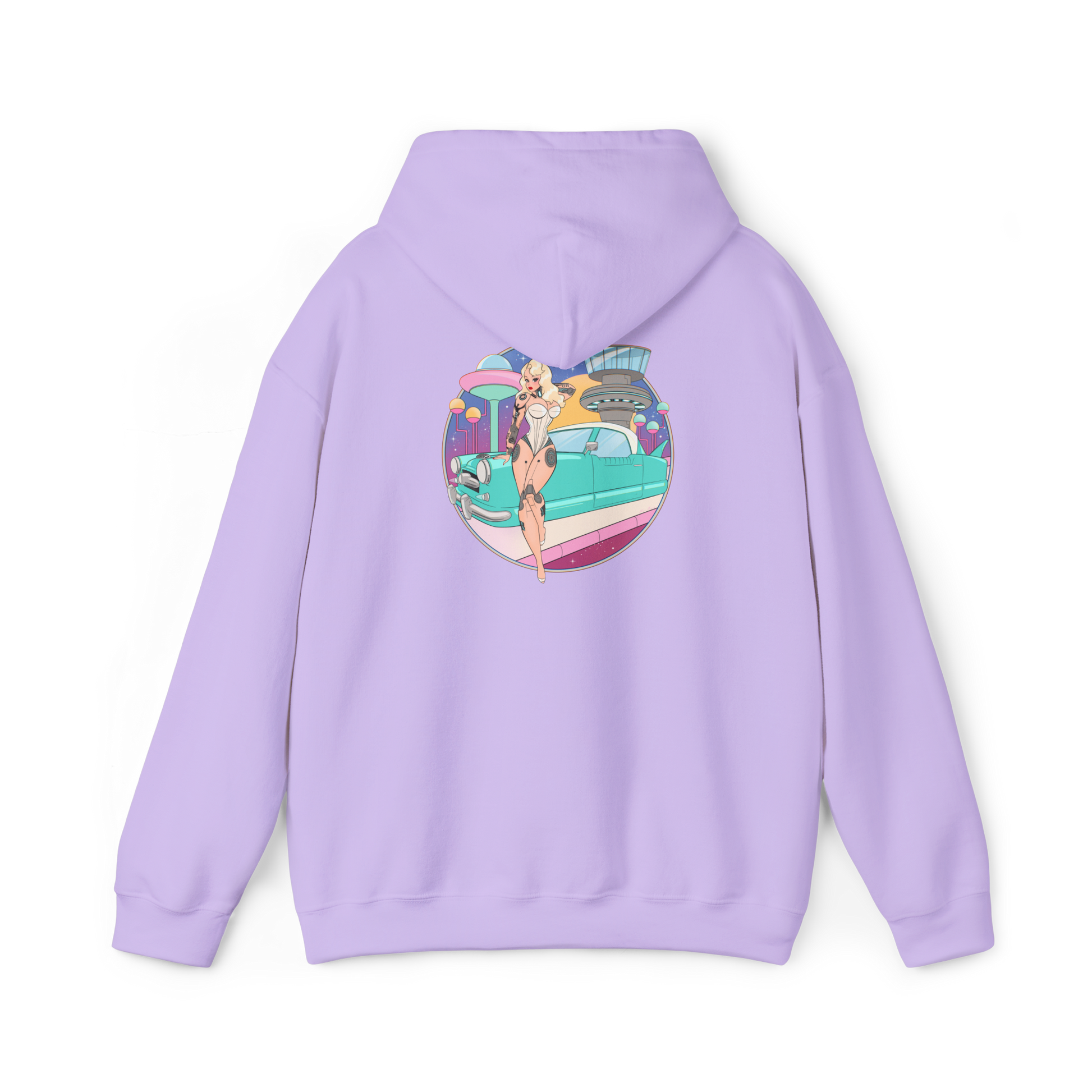 Purple Pinup Pixie Hoodie