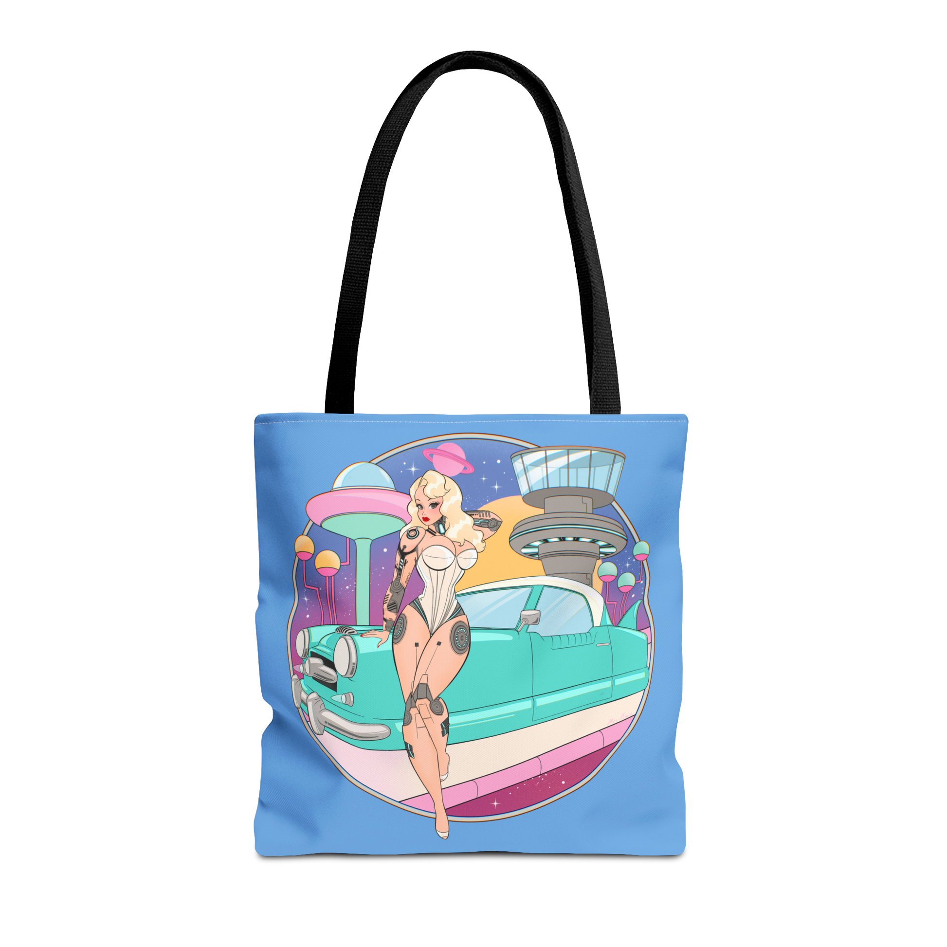 Pixie Droid Tote Bag