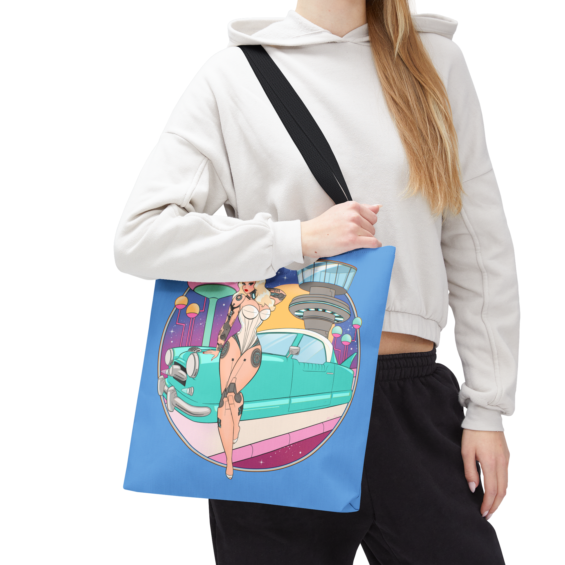 Pixie Droid Tote Bag
