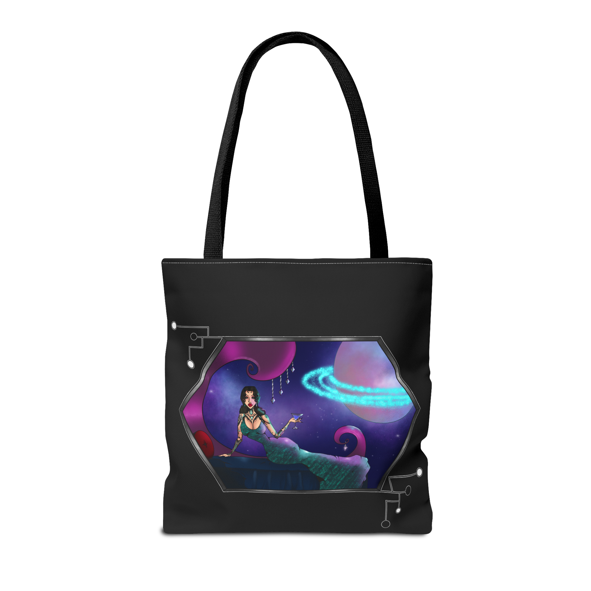 Cosmic Siren Tote Bag