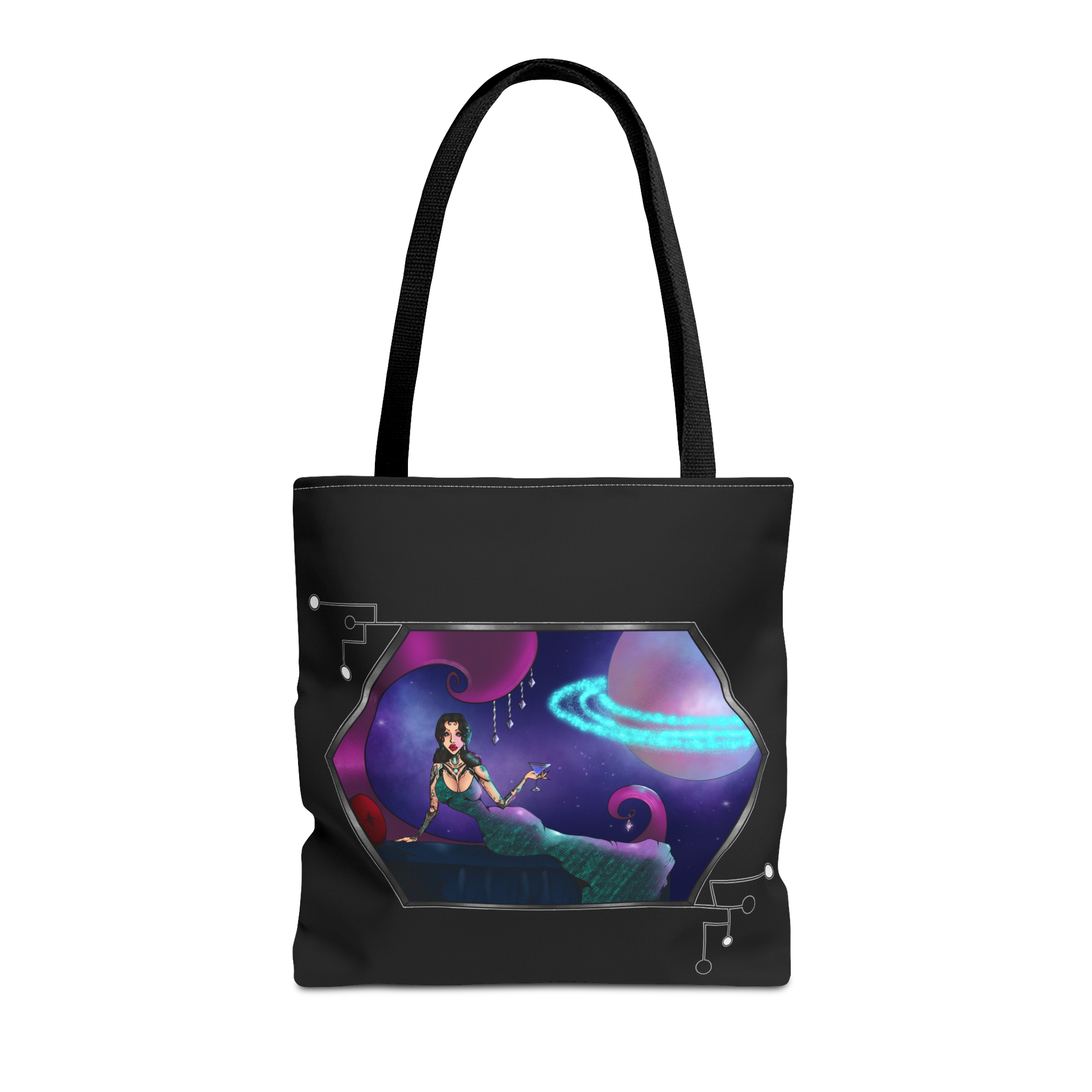 Cosmic Siren Tote Bag