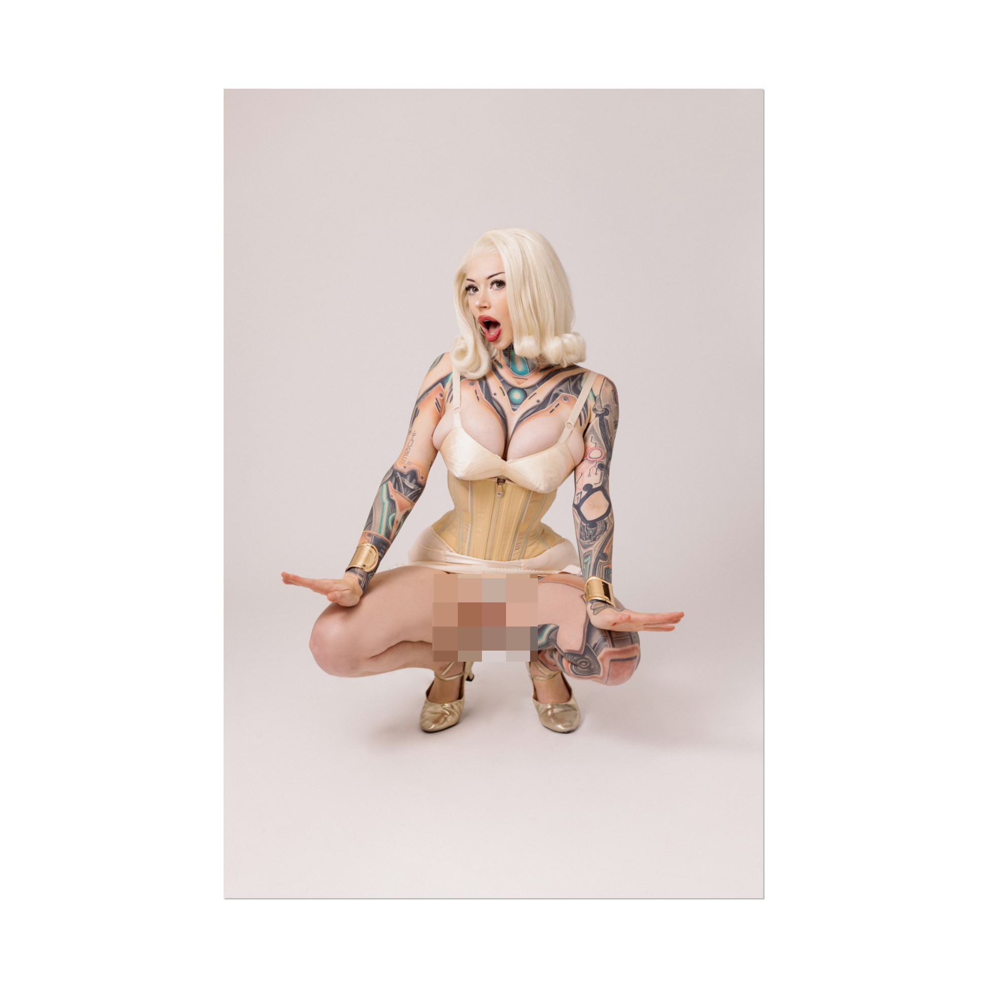 Rocket Pixie Spicy Poster