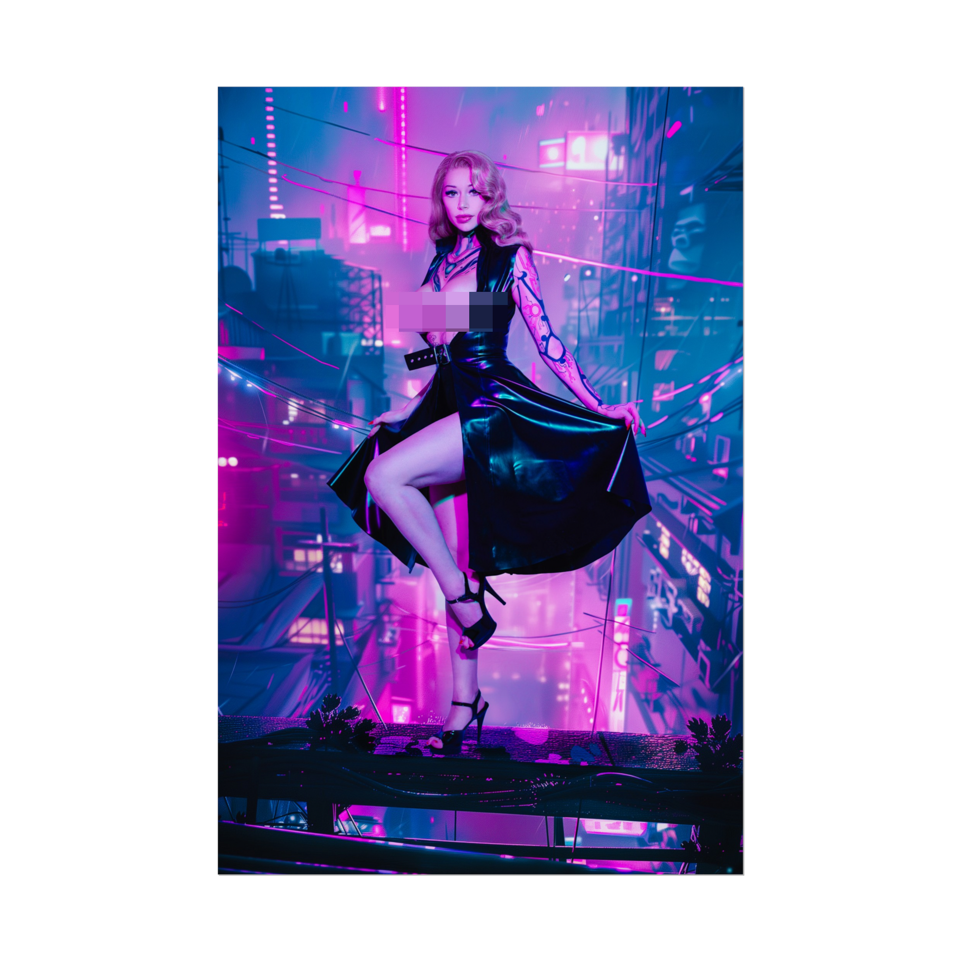 Cyber City Spicy Poster