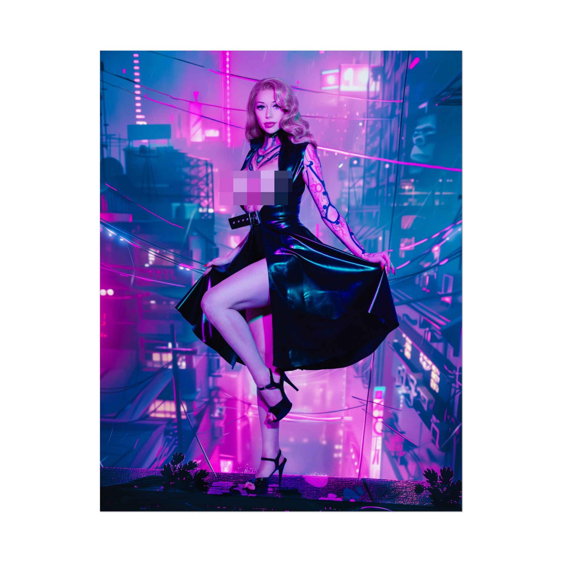 Cyber City Spicy Poster