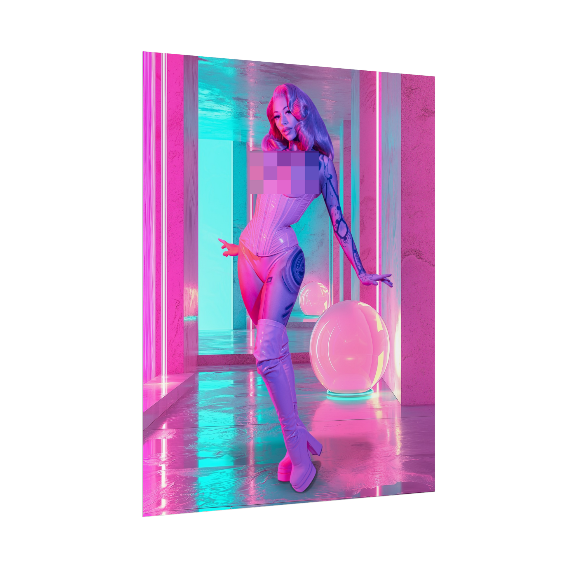 Bubblegum Fantasy Spicy Poster