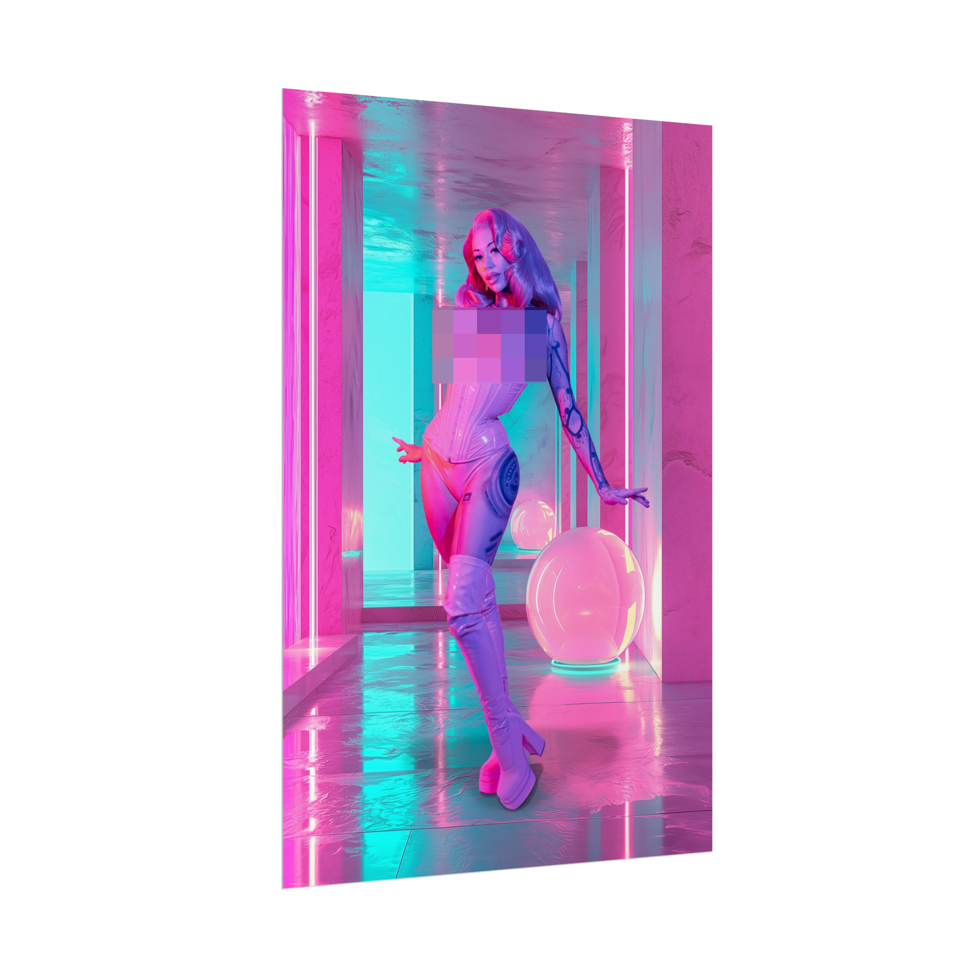 Bubblegum Fantasy Spicy Poster