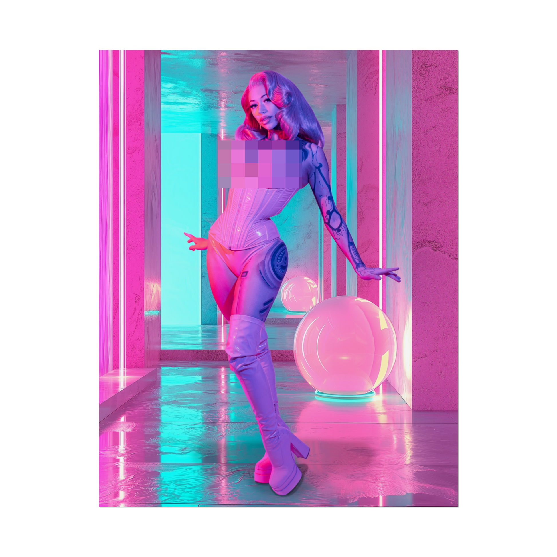 Bubblegum Fantasy Spicy Poster