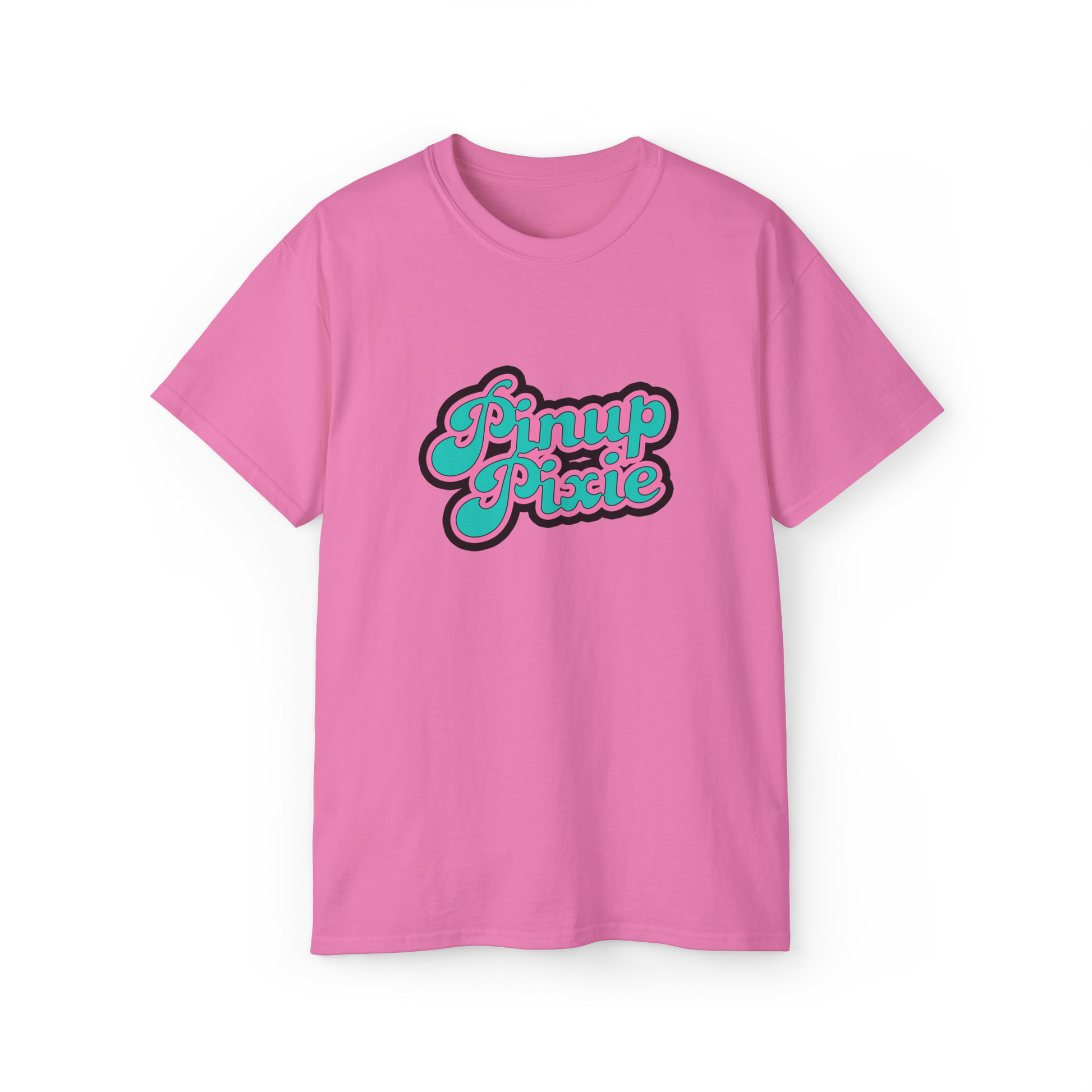 Pink Unisex Pinup Pixie Tee