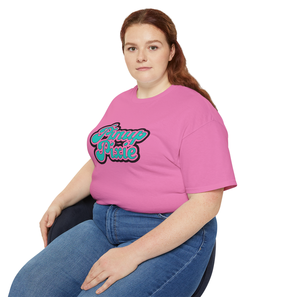Pink Unisex Pinup Pixie Tee