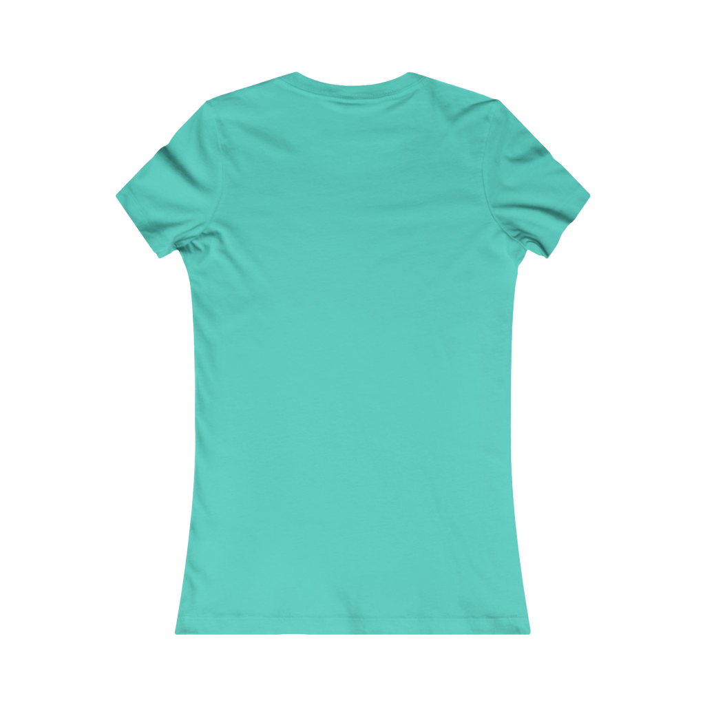 Teal Fitted Pinup Pixie Tee