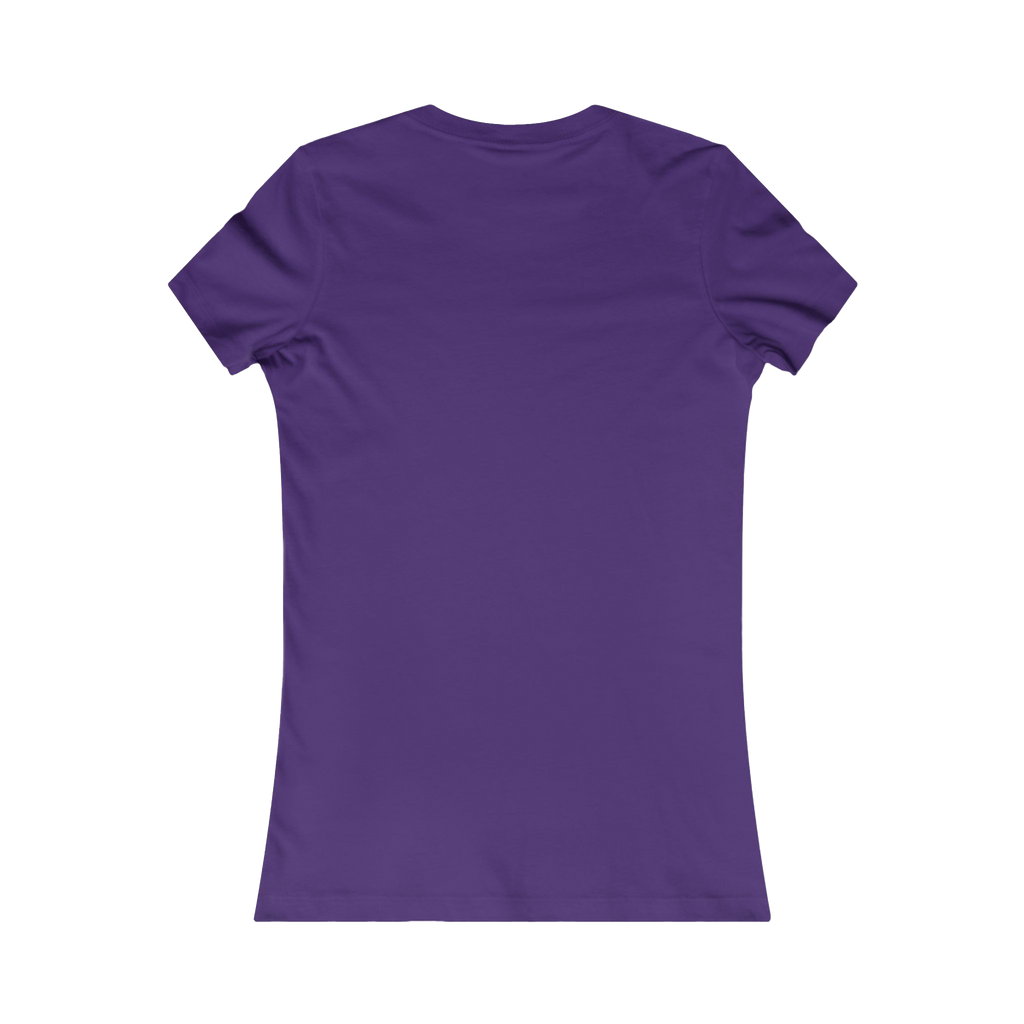 Purple Fitted Pinup Pixie Tee