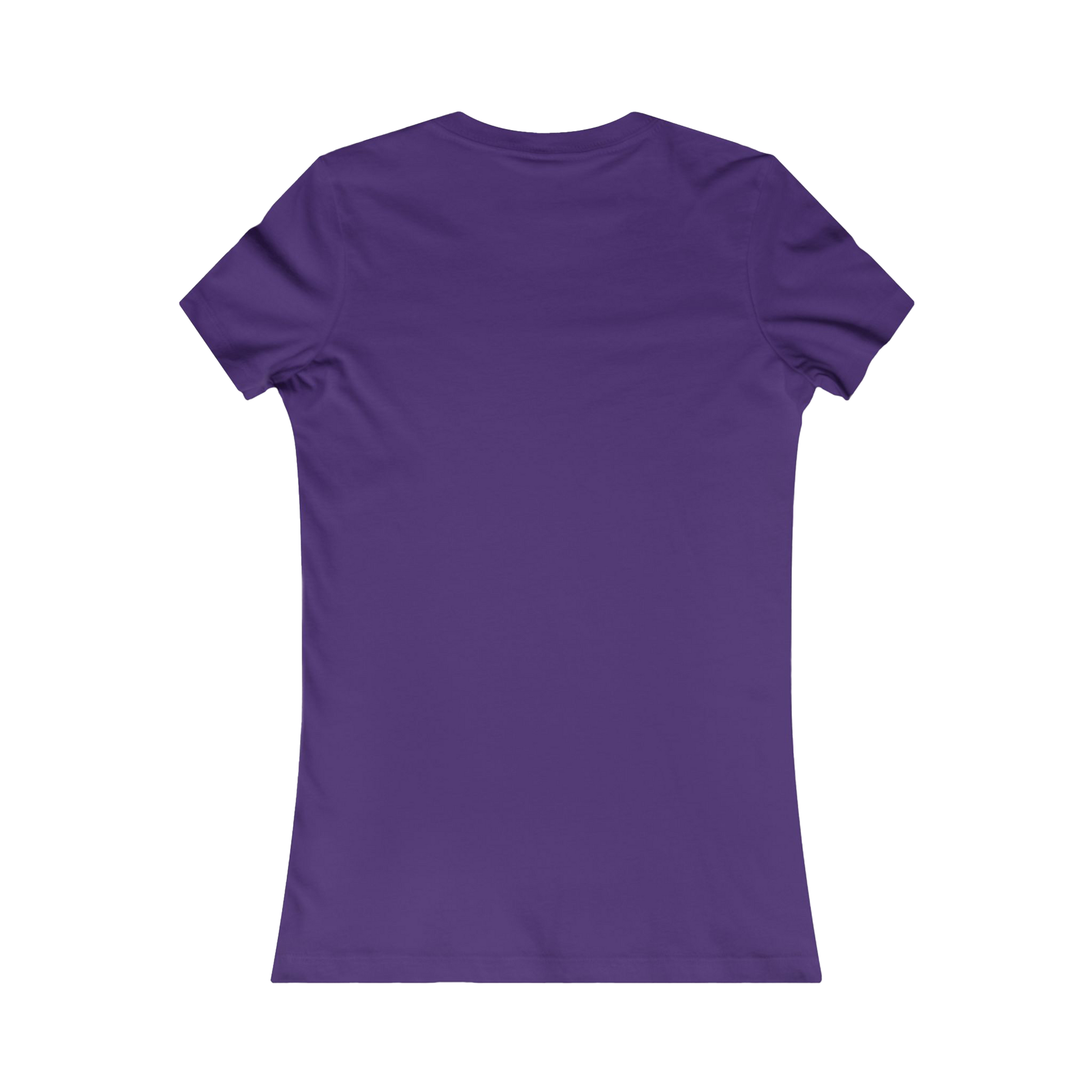 Purple Fitted Pinup Pixie Tee