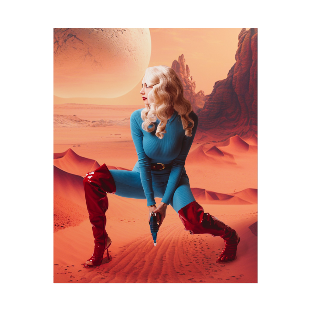 Venus on Mars Poster Print