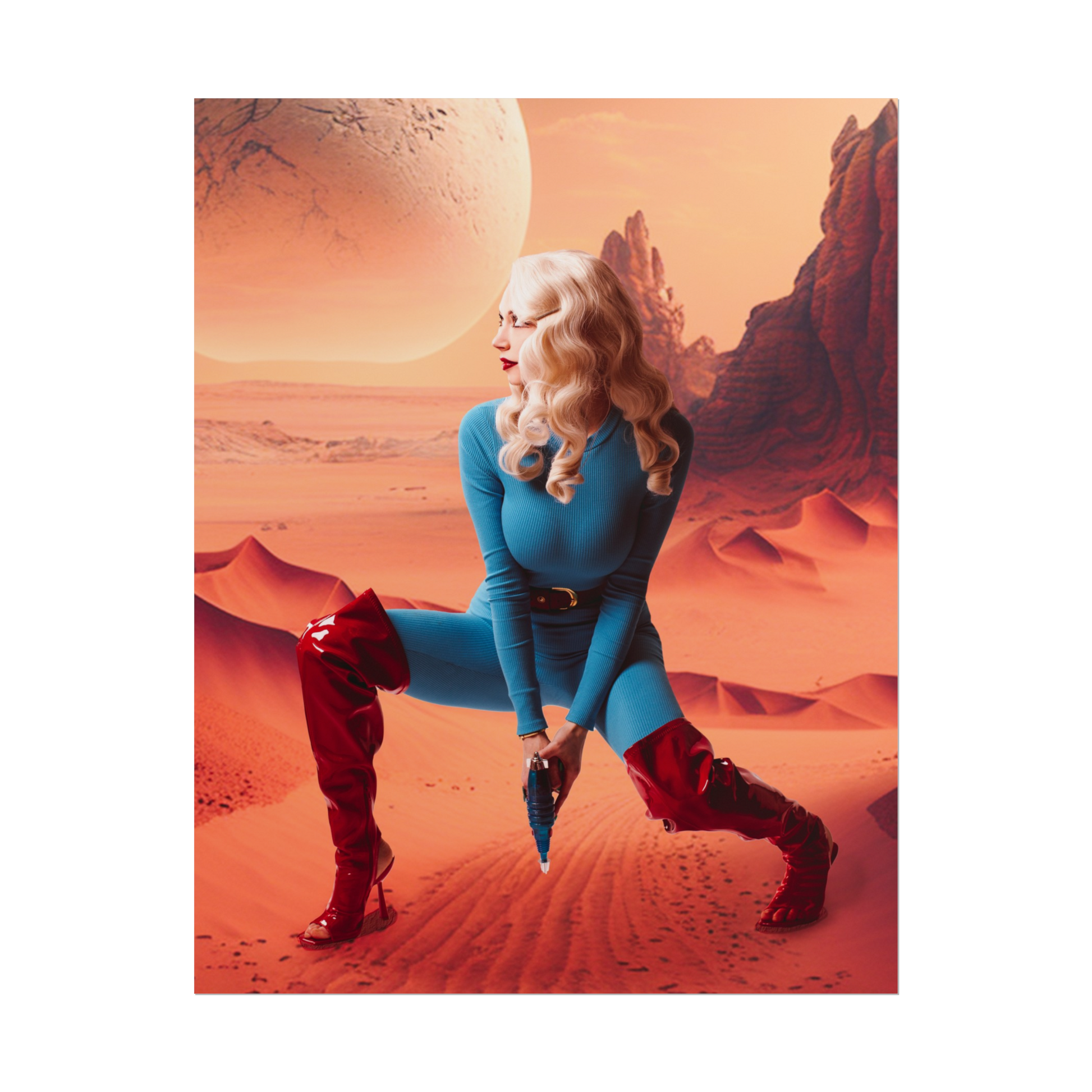 Venus on Mars Poster Print