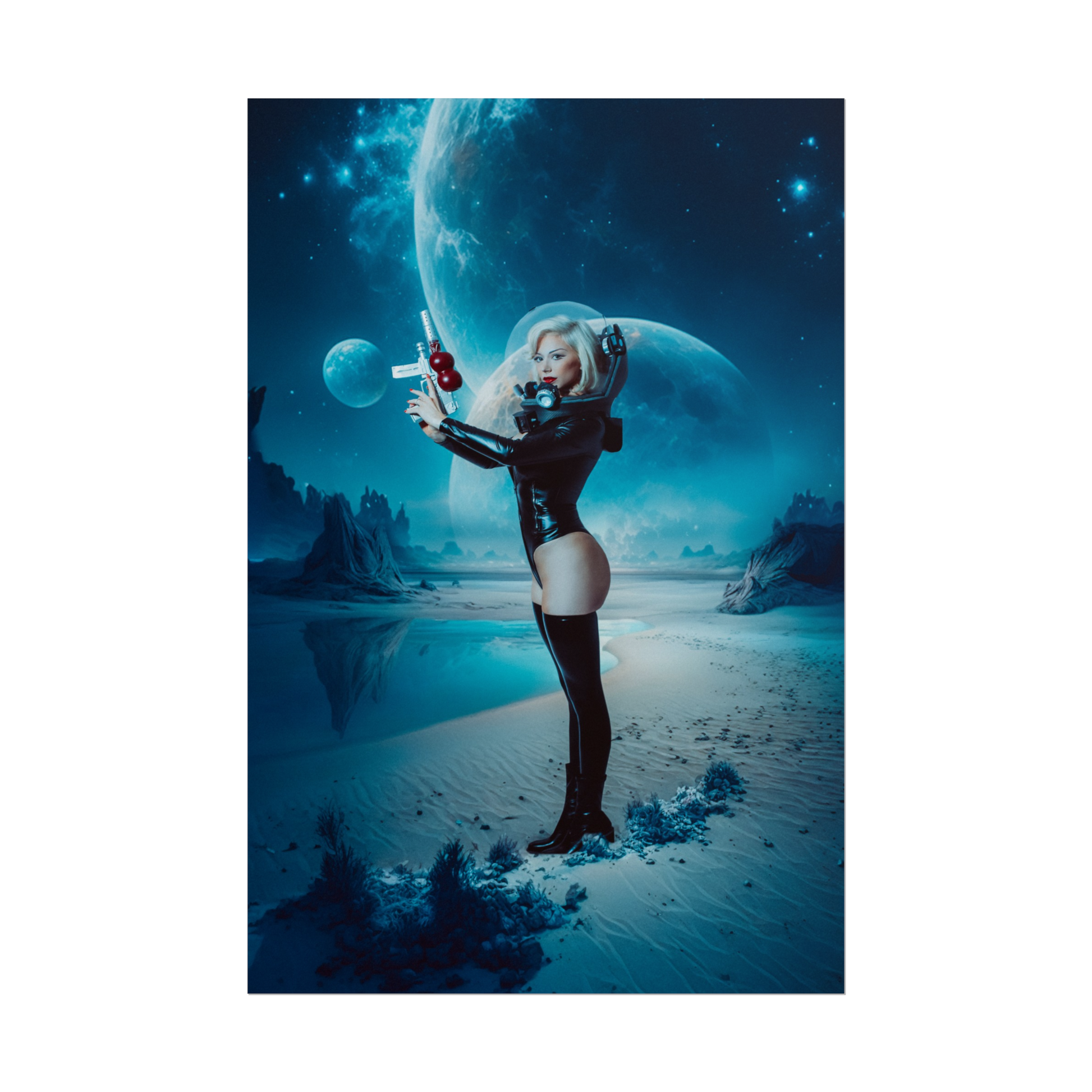 Galactic Outlaw Poster Print