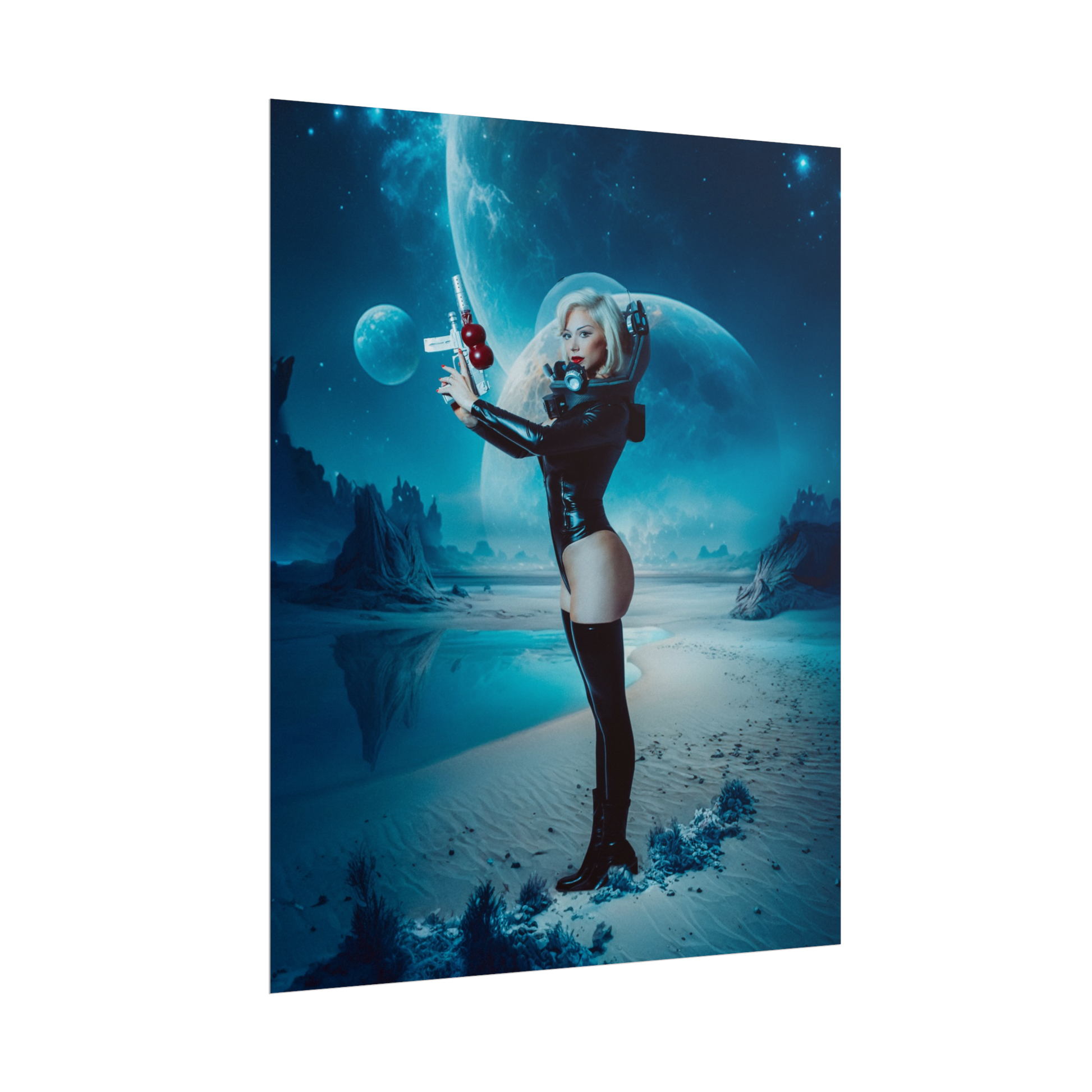 Galactic Outlaw Poster Print