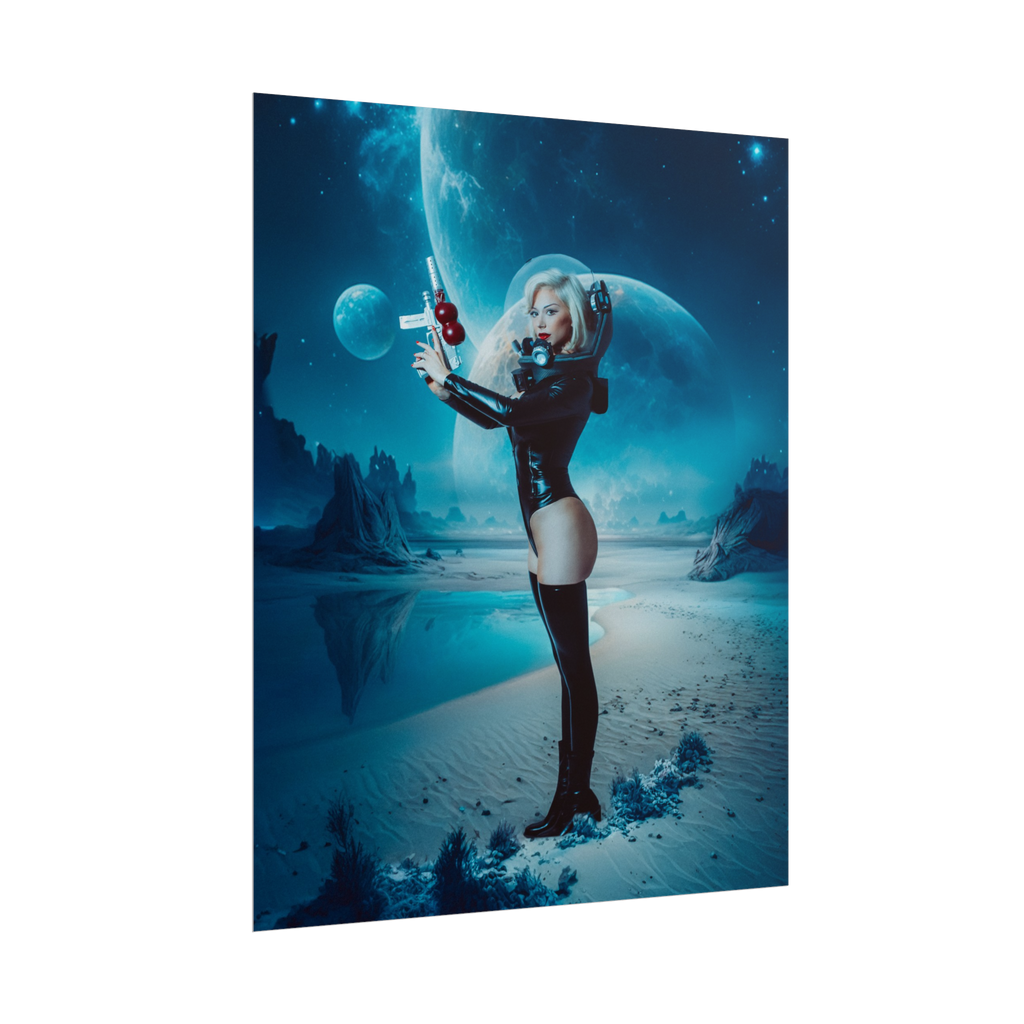 Galactic Outlaw Poster Print