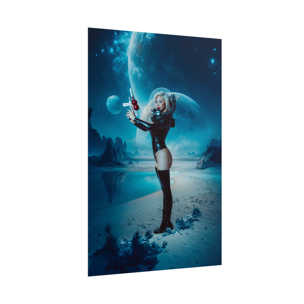 Galactic Outlaw Poster Print