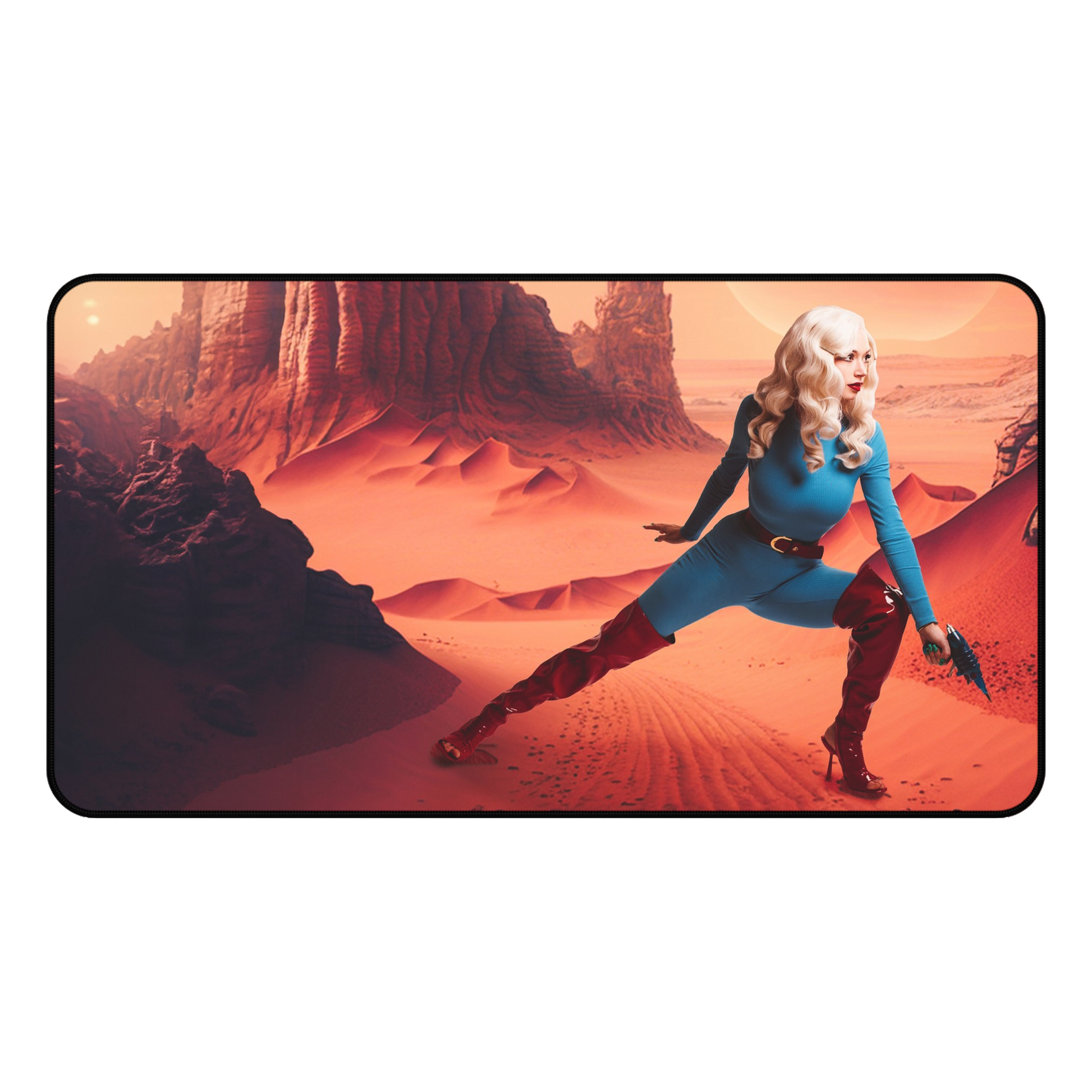 Venus on Mars Desk Mat