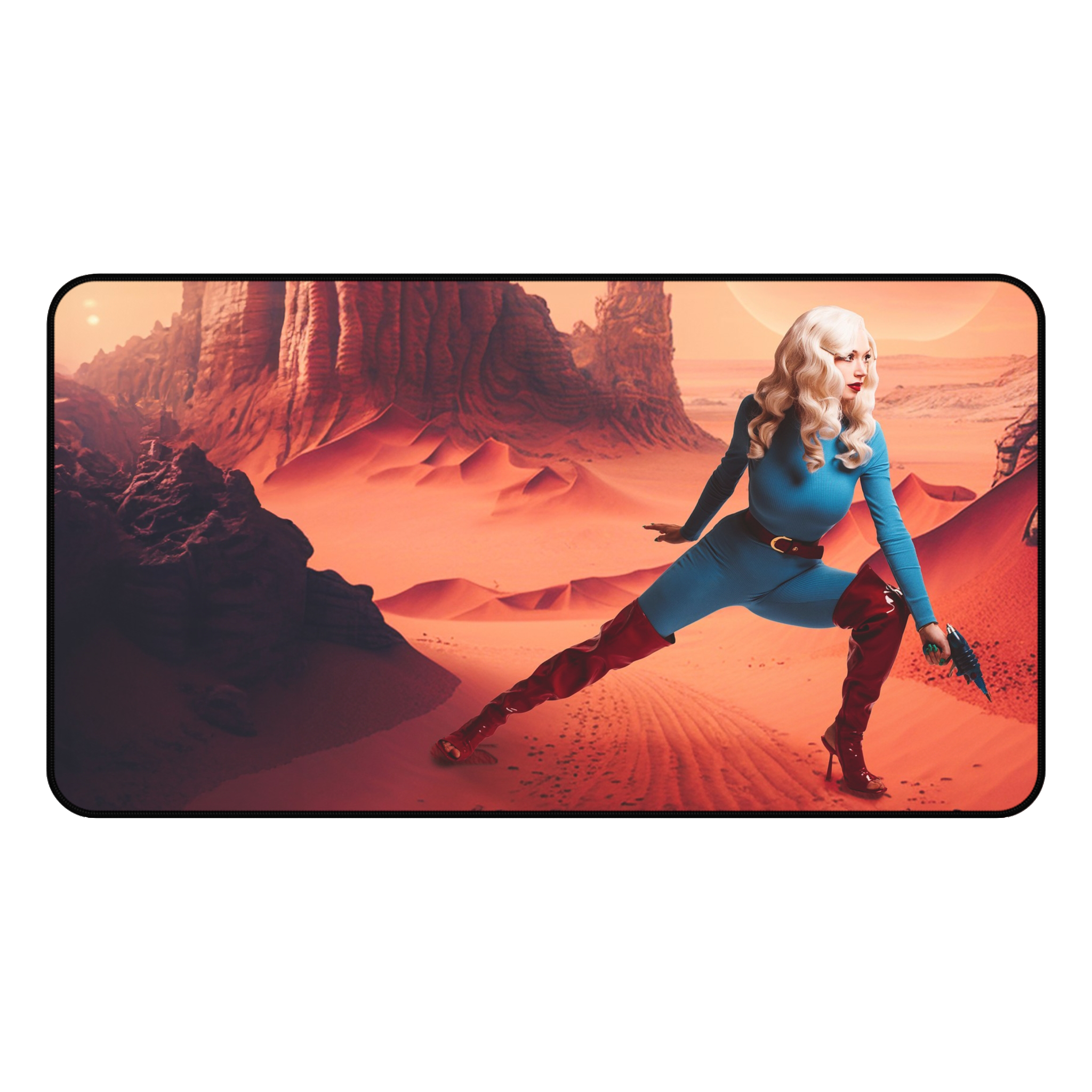 Venus on Mars Desk Mat