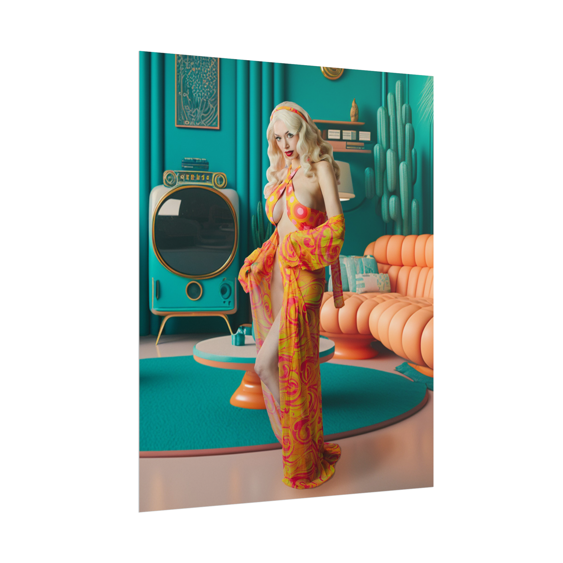 70s Pixie Poster Print