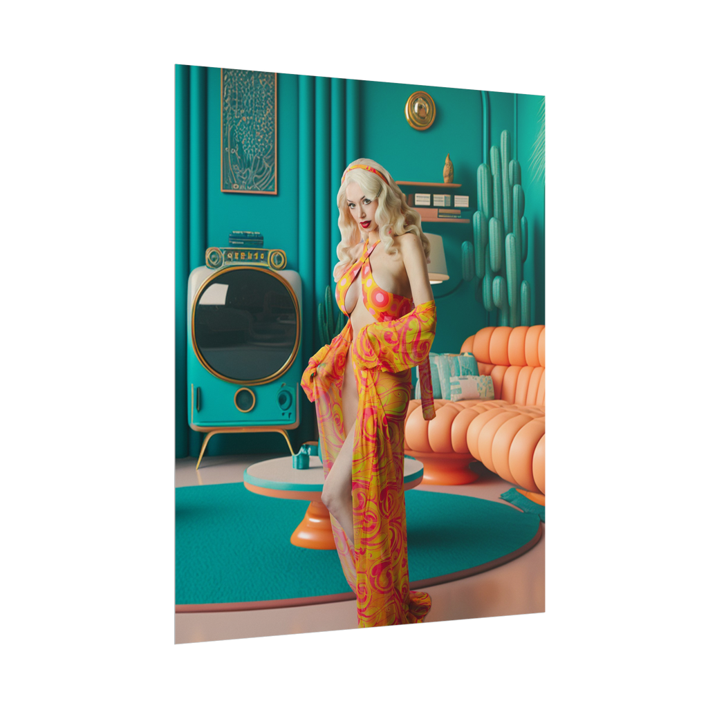 70s Pixie Poster Print