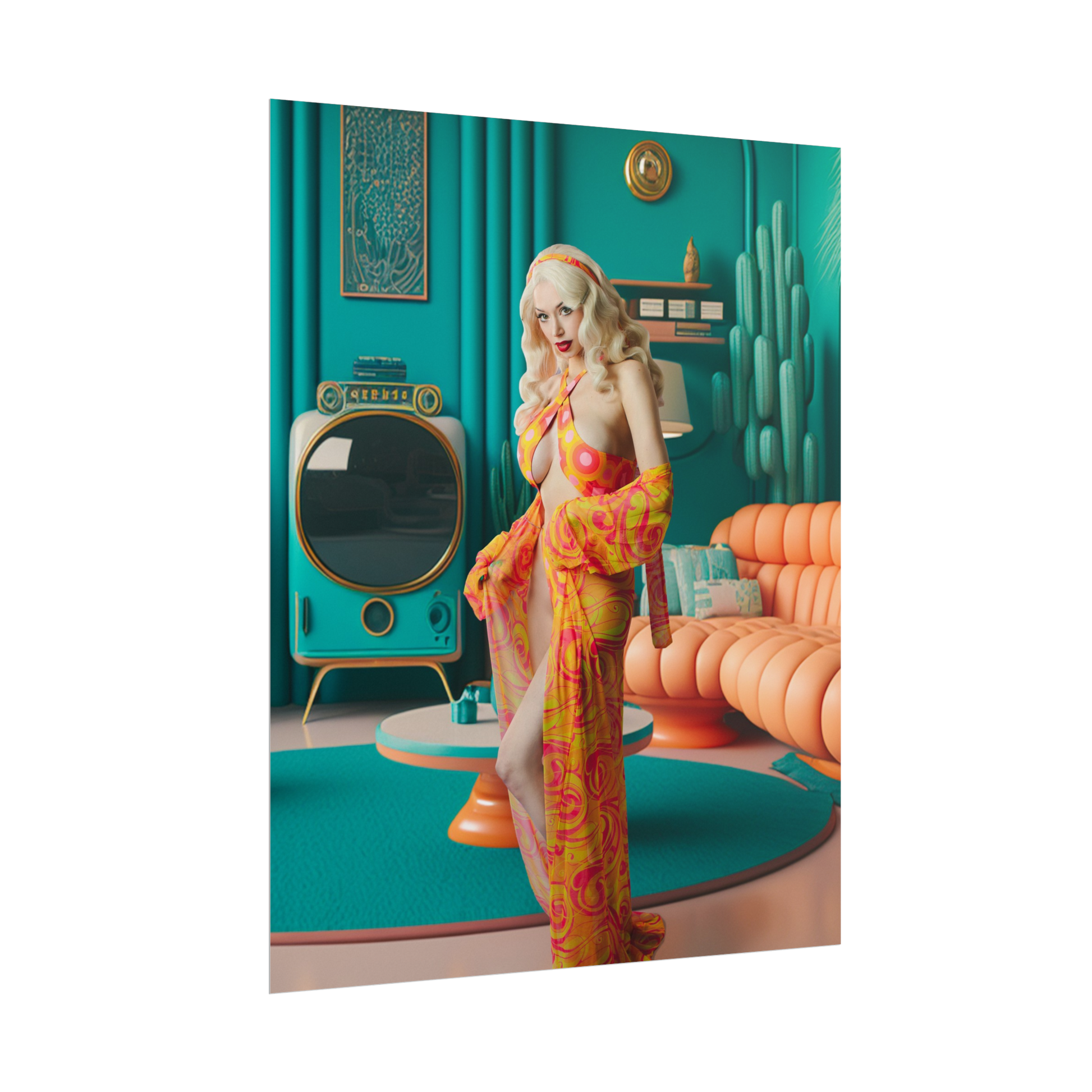 70s Pixie Poster Print