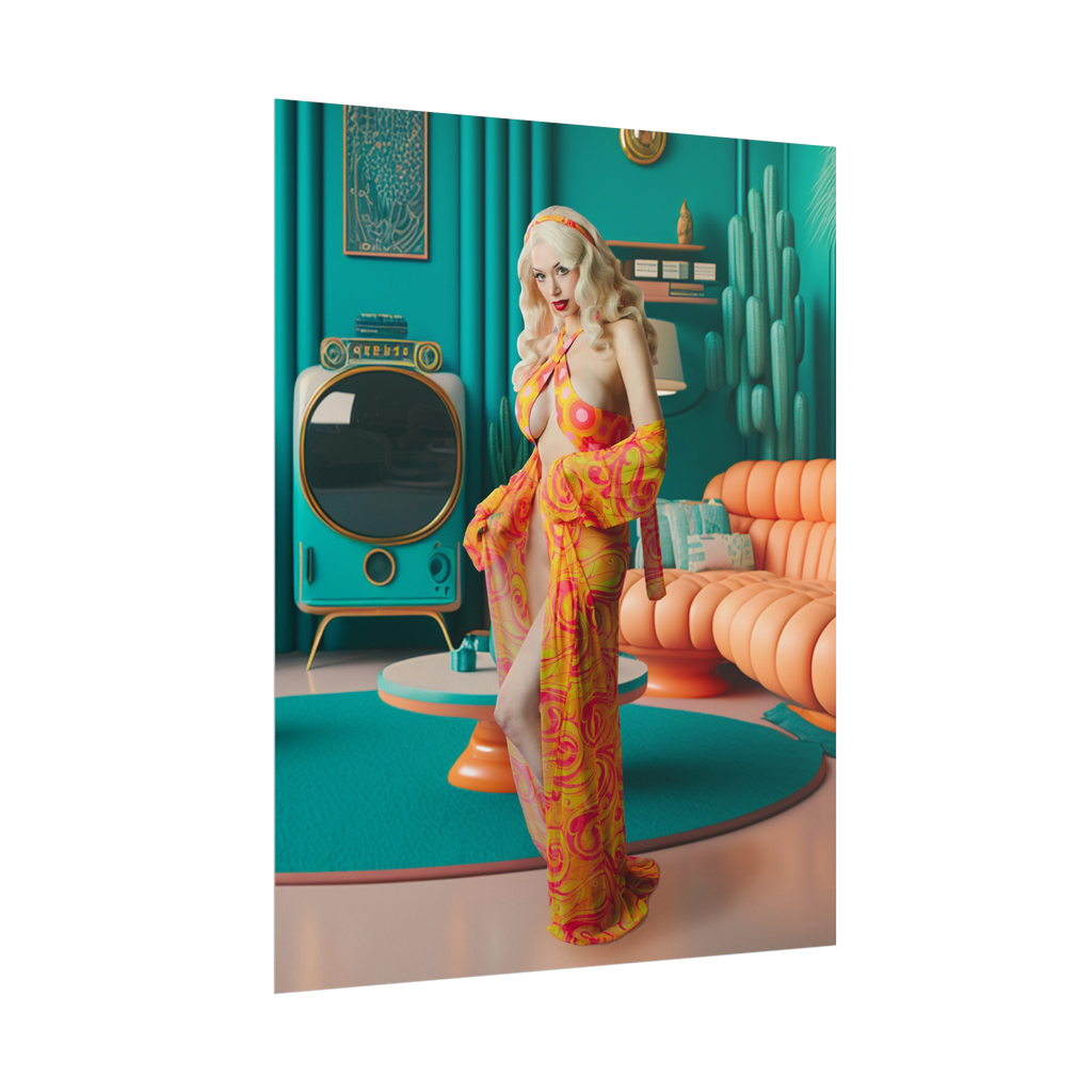 70s Pixie Poster Print