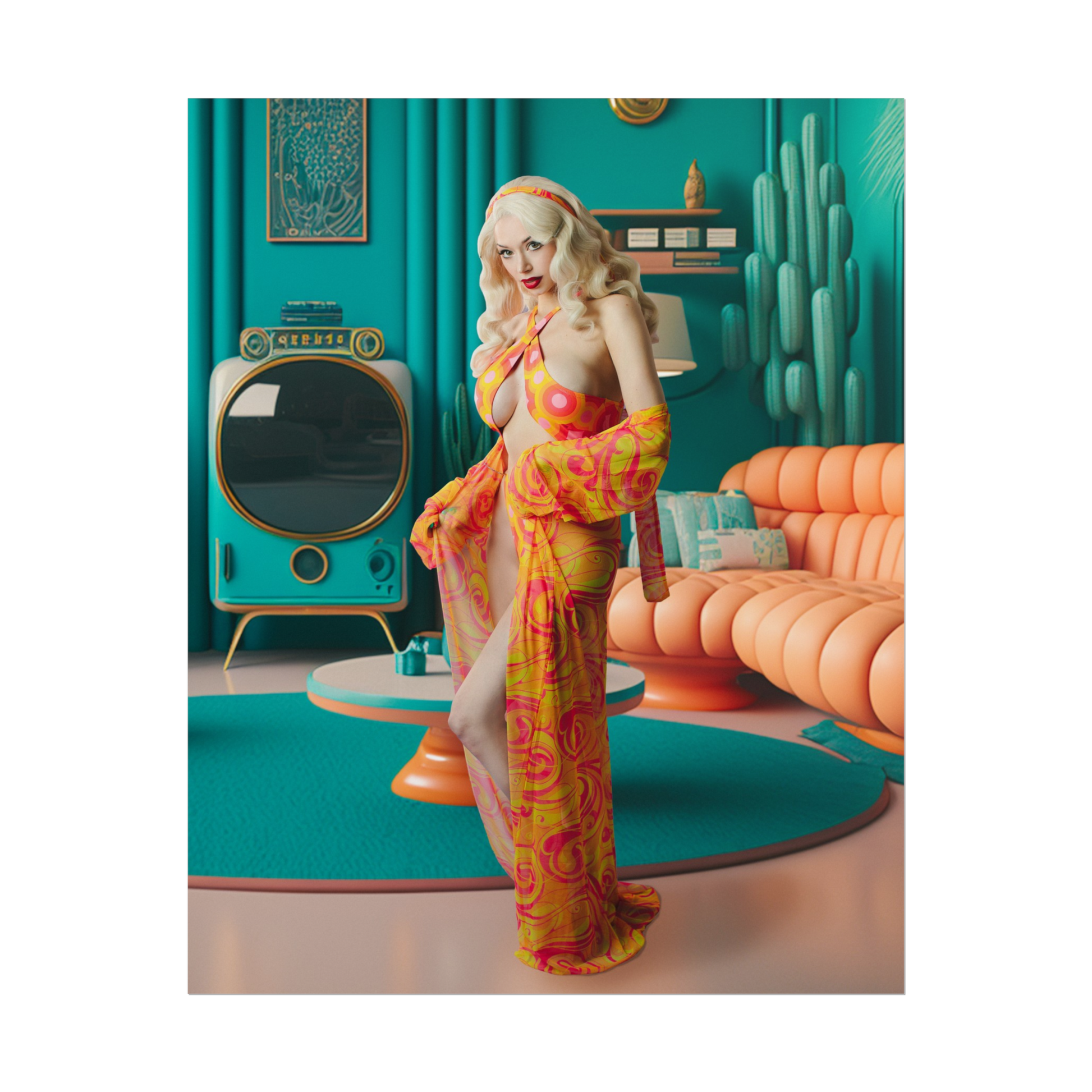 70s Pixie Poster Print