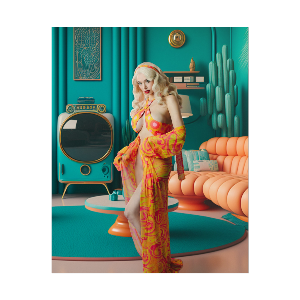 70s Pixie Poster Print