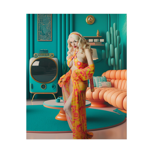 70s Pixie Poster Print