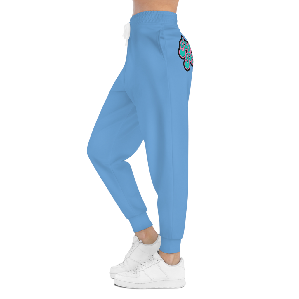 Blue Athletic Pixie Joggers