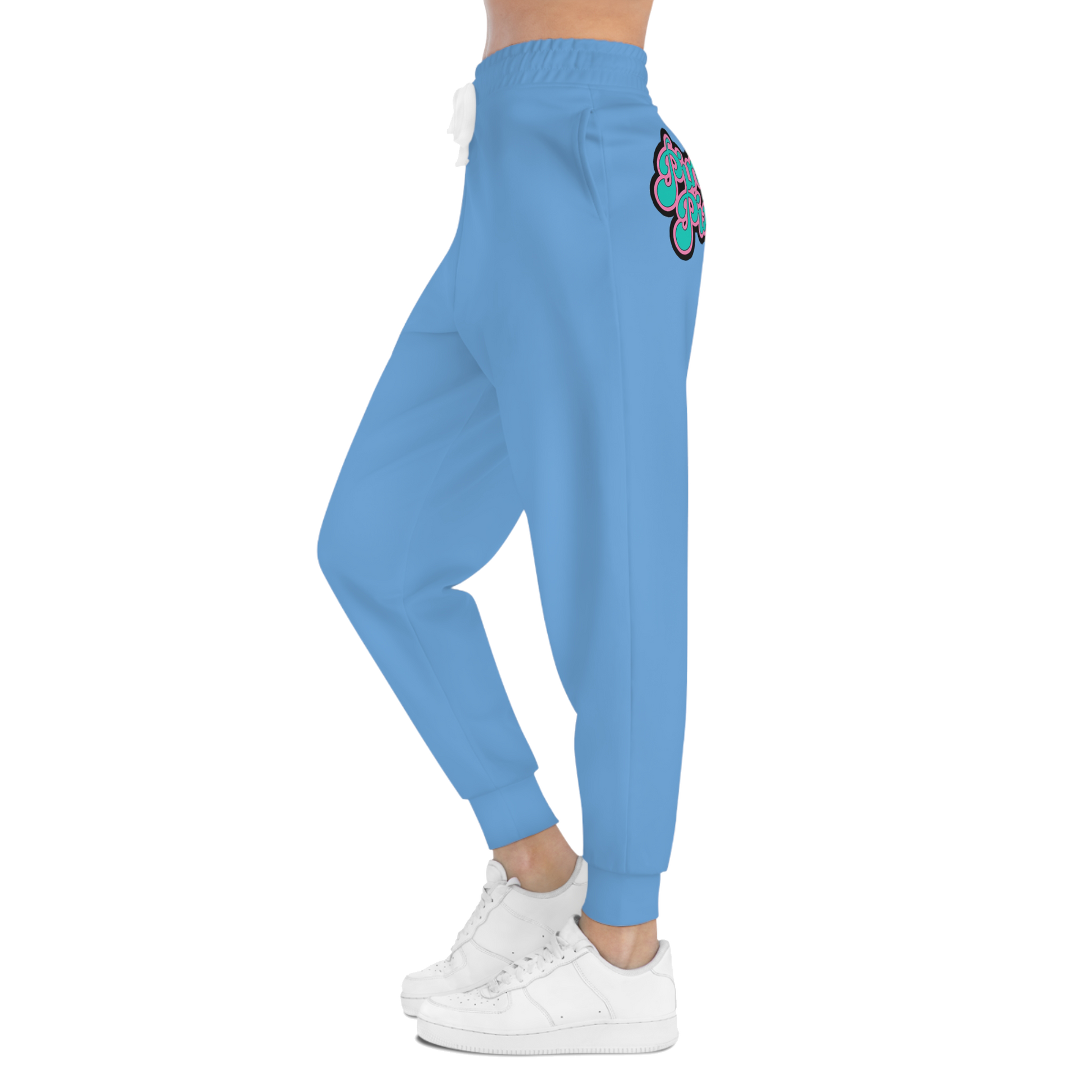 Blue Athletic Pixie Joggers